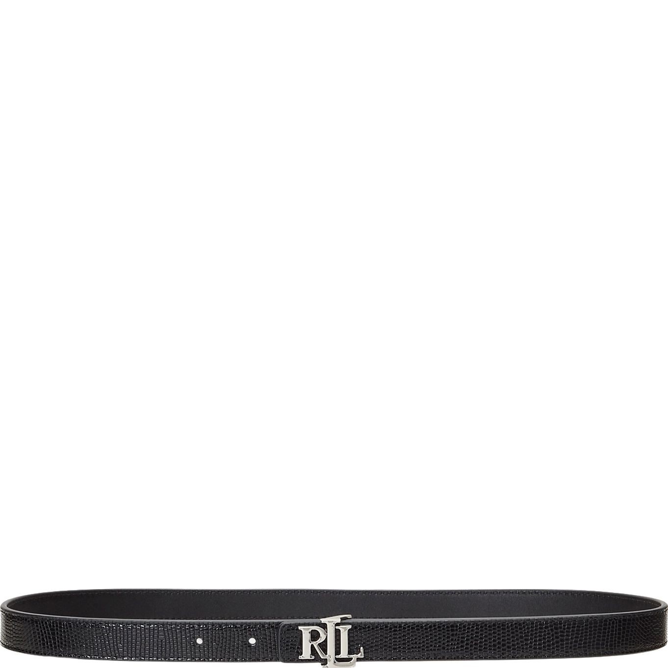 LAUREN RALPH LAUREN Diržas moterims, Juoda, Lrl belt skinny 20 1
