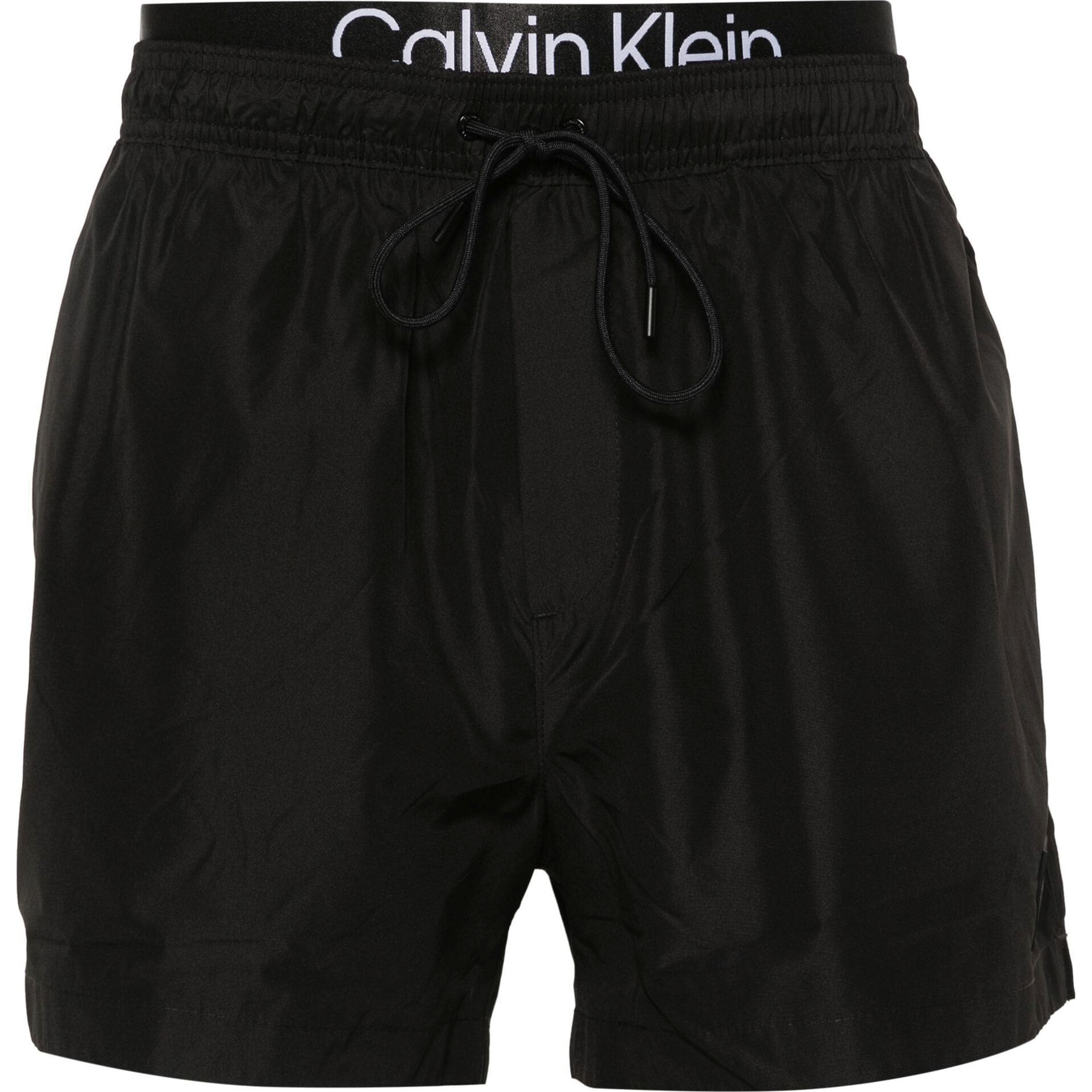 CALVIN KLEIN UW Apatinė kostiumėlio dalis vyrams, Juoda, Swim trunk 1