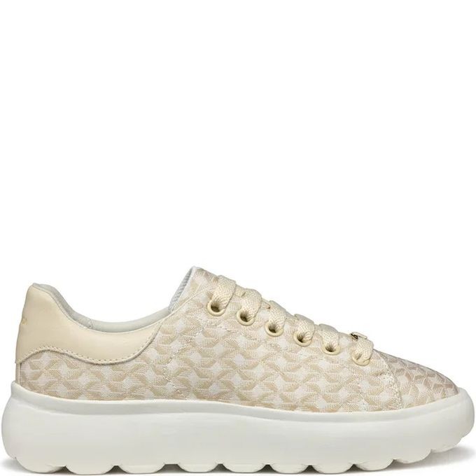 GEOX Laisvalaikio bateliai moterims, Smėlio, Spherica ec4 leisure 2