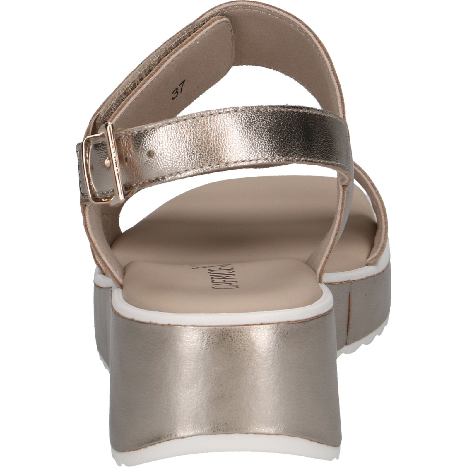 CAPRICE Basutės moterims, Smėlio, Sandals 5