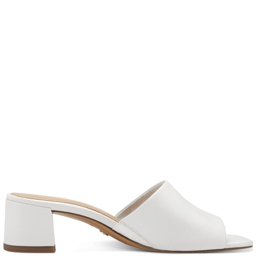 TAMARIS Klumpės moterims, Balta, MULES 1