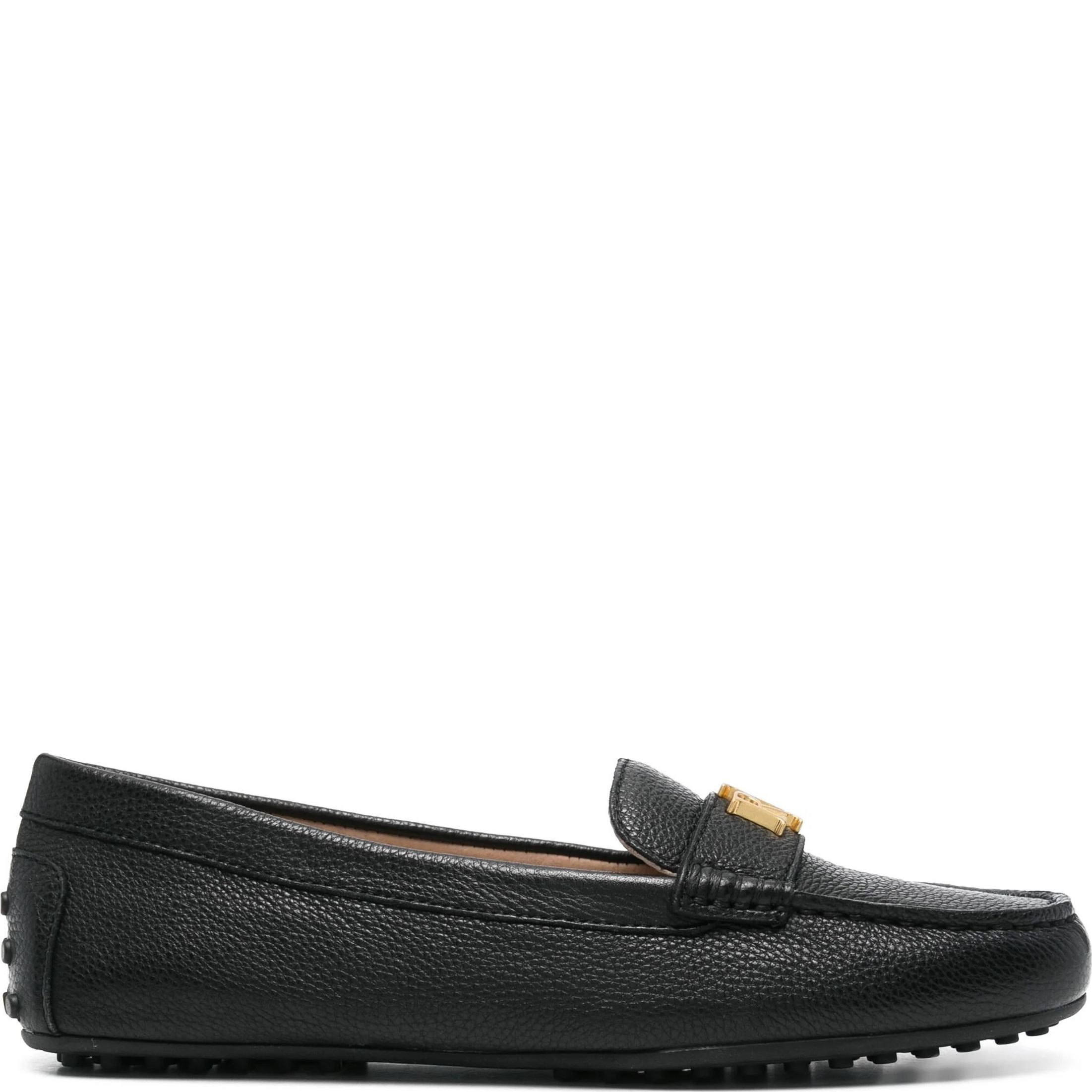 LAUREN RALPH LAUREN Mokasinai moterims, Juoda, Barnsbury flats driver 2