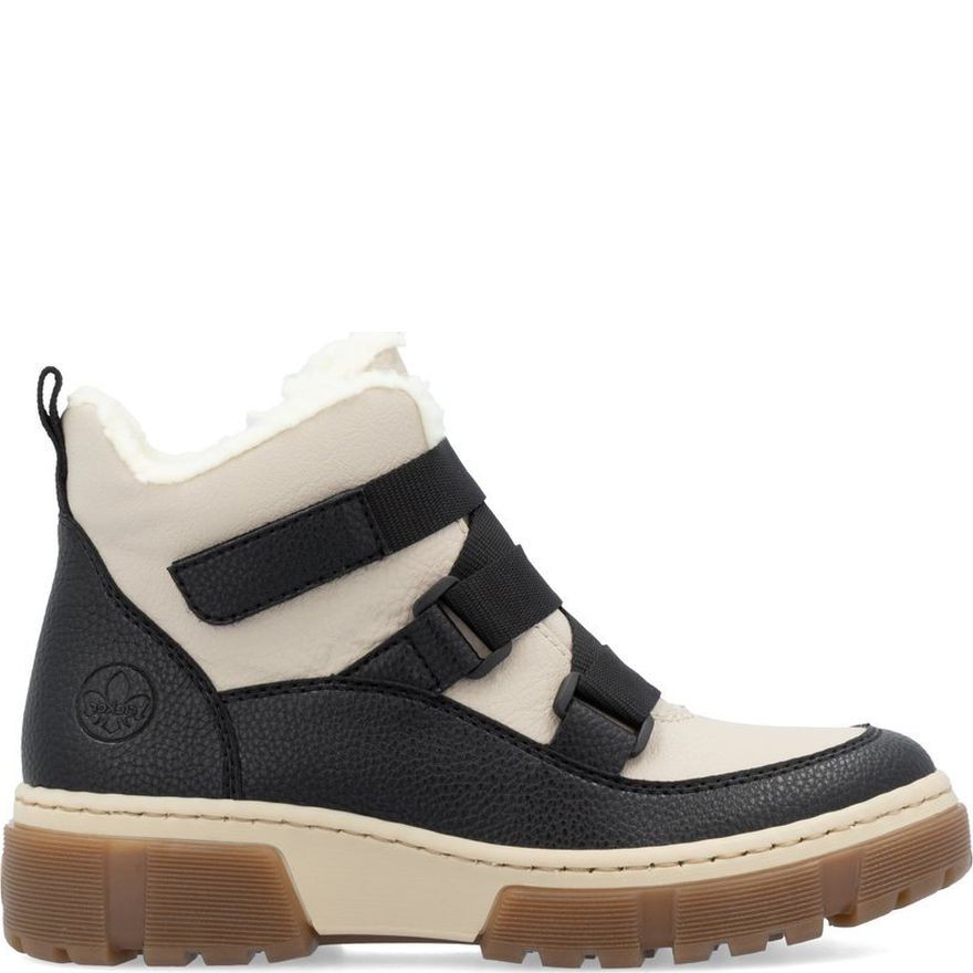 RIEKER Aulinukai moterims, Juoda, Ladies mid height boots 2