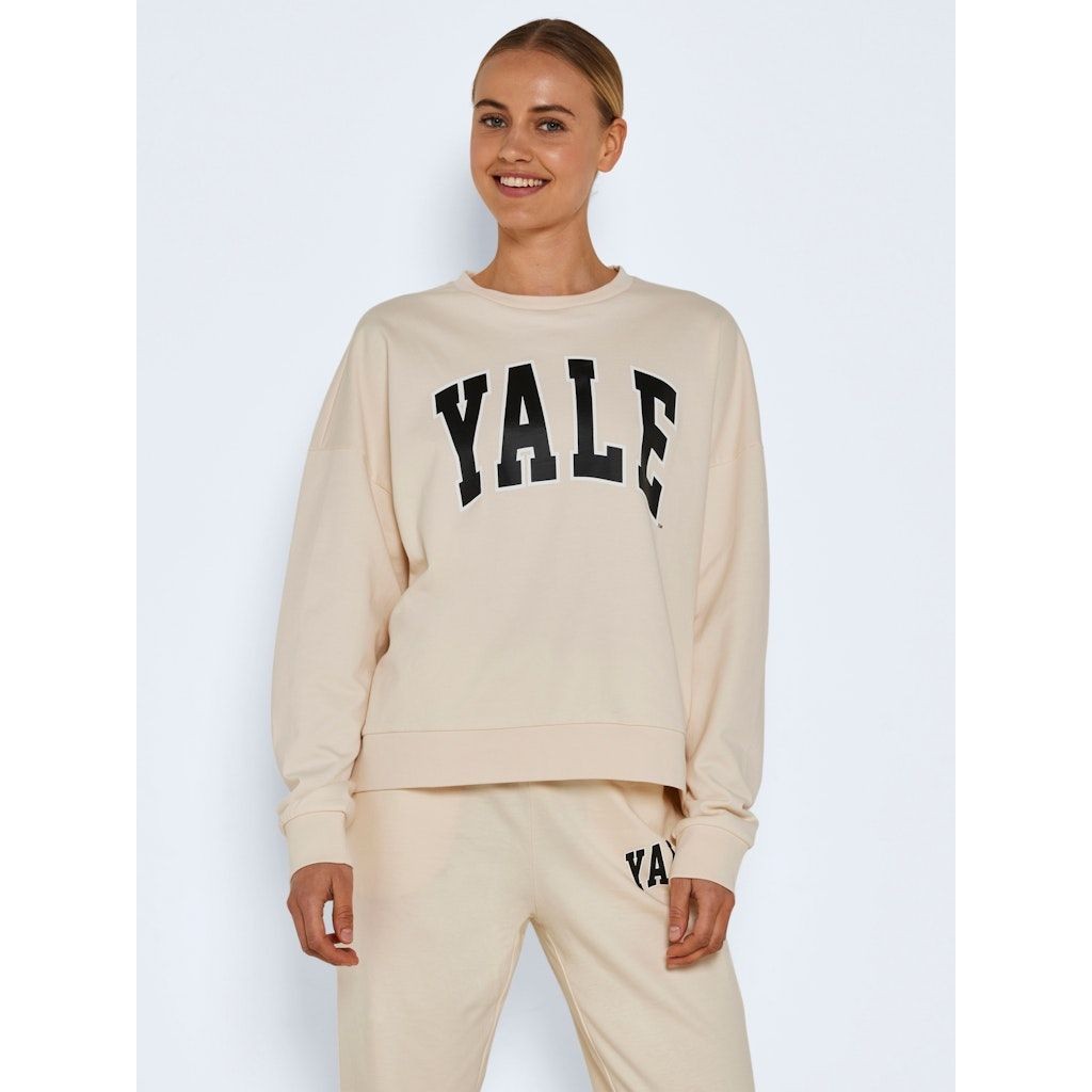 NOISY MAY Megztinis moterims, Rožinė, NMARIEL L/S O-NECK LO 2