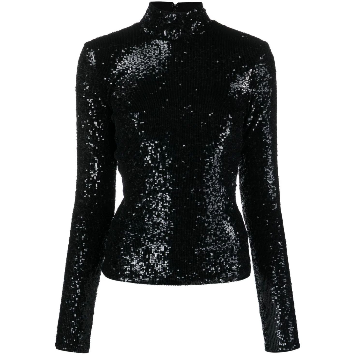 POLO RALPH LAUREN Sportinis nertinis moterims, Juoda, Long sleeve pullover 1