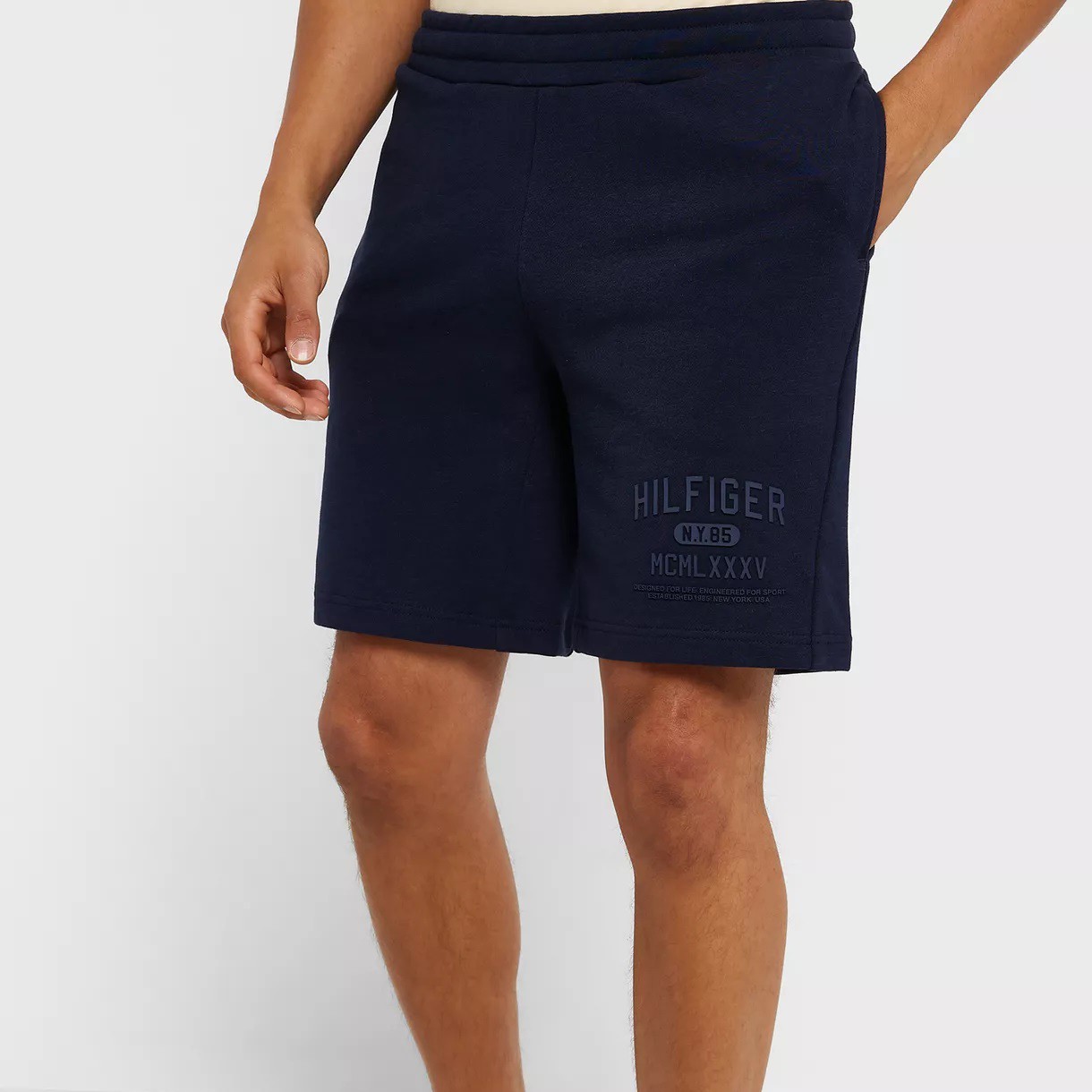 TOMMY HILFIGER Šortai vyrams, Mėlyna, Graphic sweatshort 2
