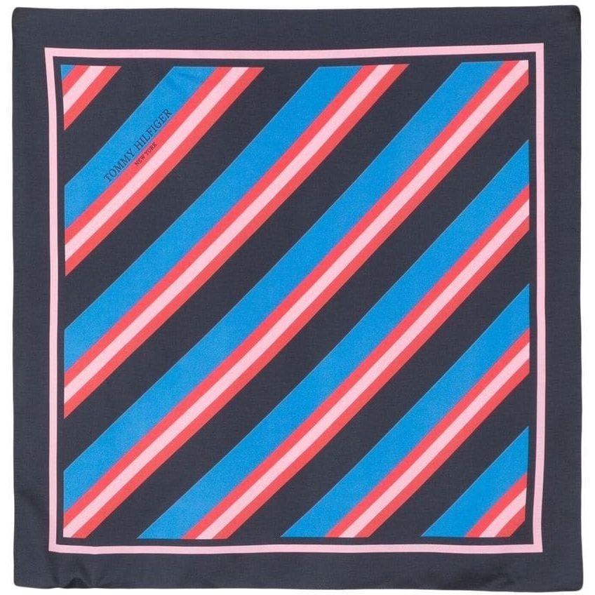 TOMMY HILFIGER Šalikas moterims, Mėlyna, SPRING FRESH SILK 1