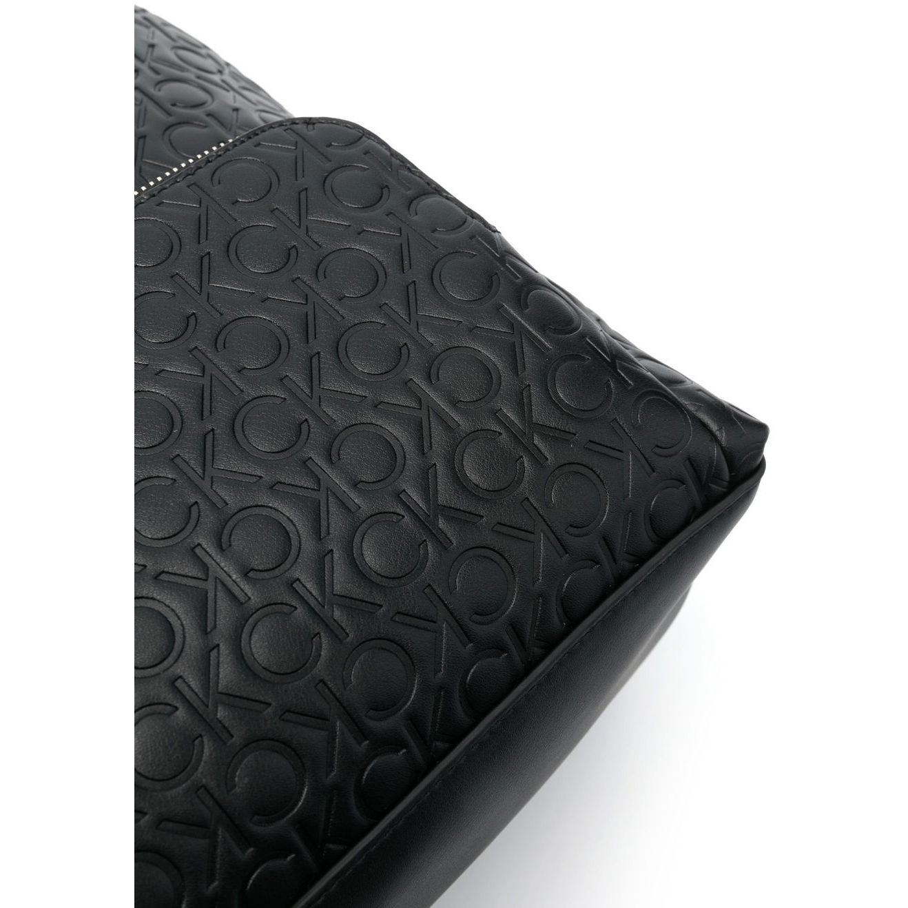 CALVIN KLEIN Kuprinė moterims, Juoda, MUST CAMPUS BACKPAEMBOSSED 3