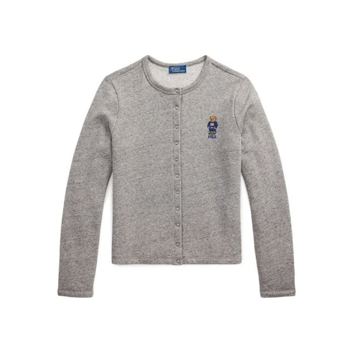 POLO RALPH LAUREN Kardiganas moterims, Žalia, Long sleeve cardigan 1