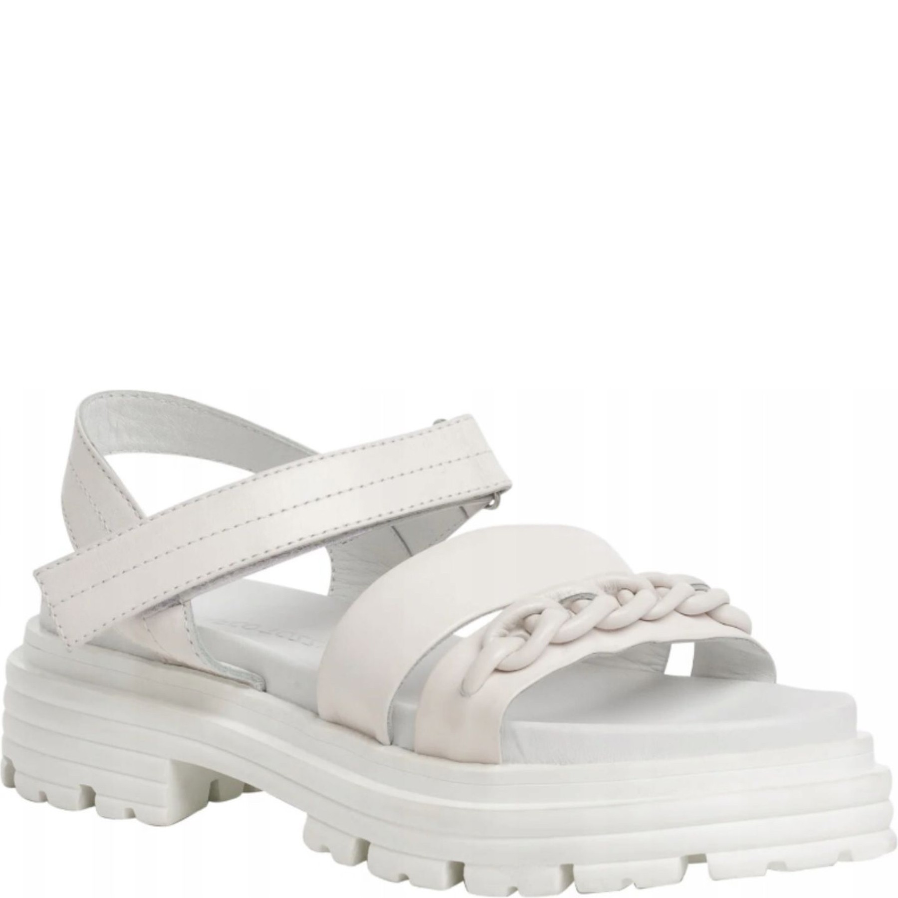 MARCO TOZZI Basutės moterims, Balta, SANDALS