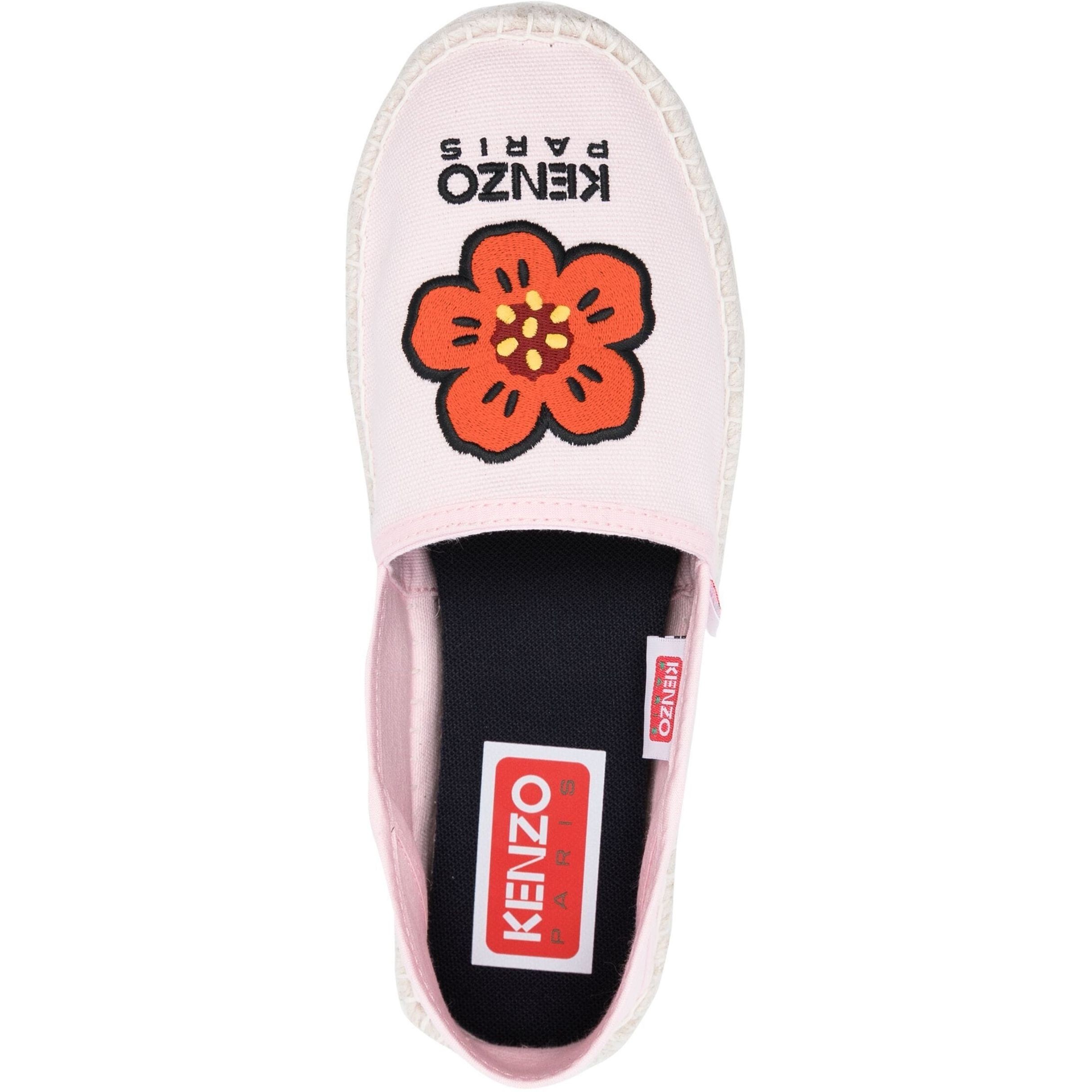 KENZO Espadrilės moterims, Rožinė, Kenzo espadrille slip-on 4