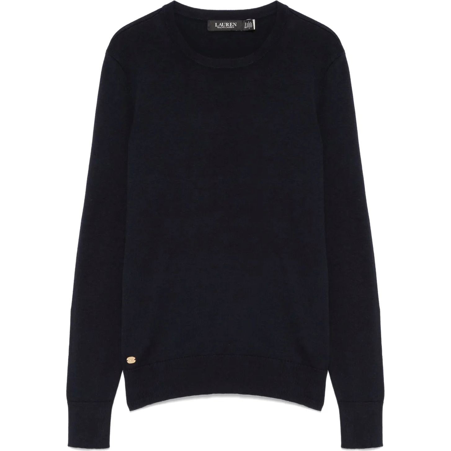 LAUREN RALPH LAUREN Megztinis moterims, Mėlyna, Shavonne long sleeve pullover