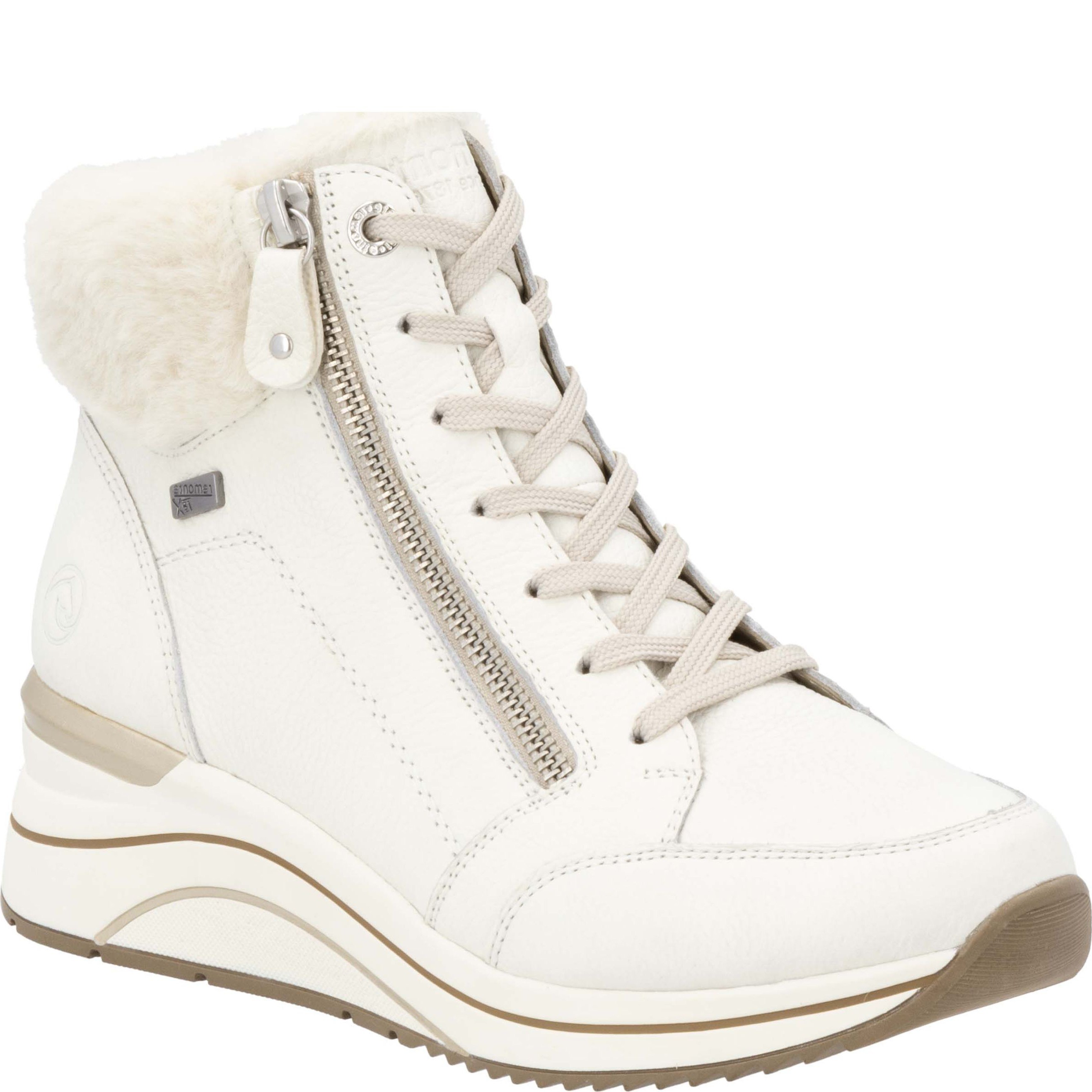 REMONTE Aulinukai moterims, Balta, Ladies mid height boots 1