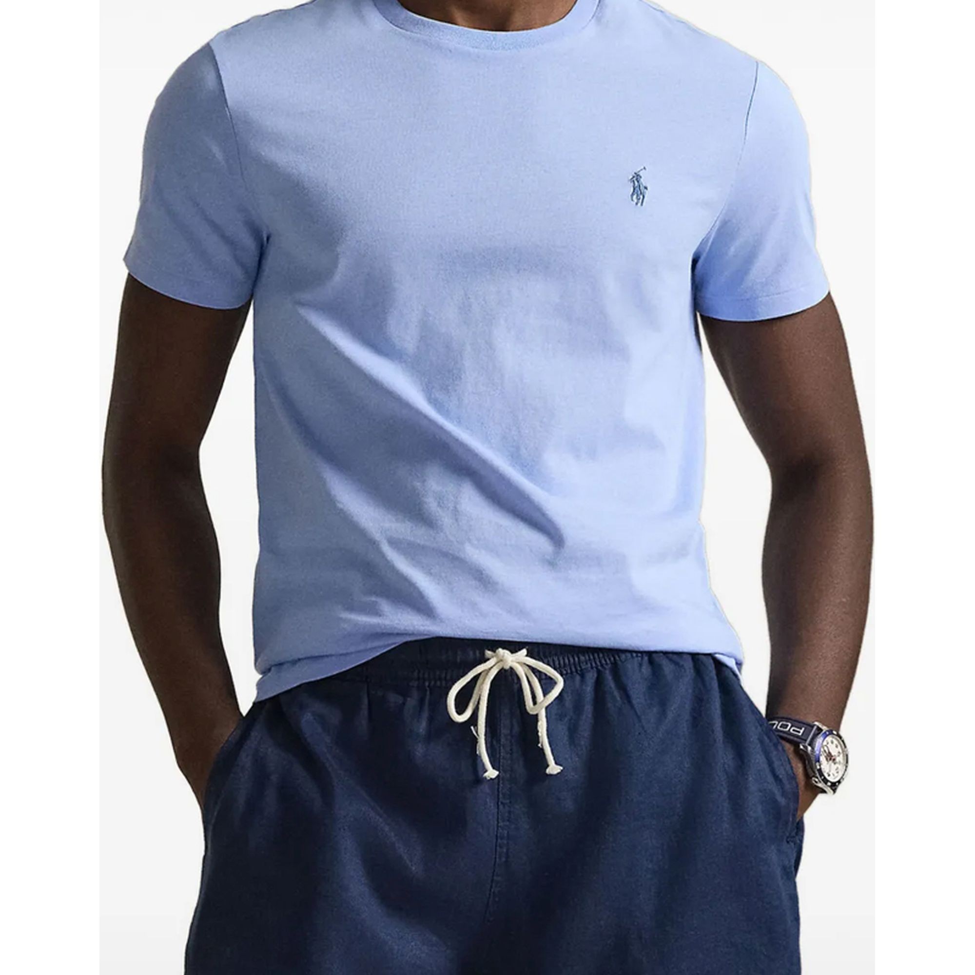 POLO RALPH LAUREN Marškinėliai trump. rankovėmis vyrams, Mėlyna, Short sleeve-t-shirt 2