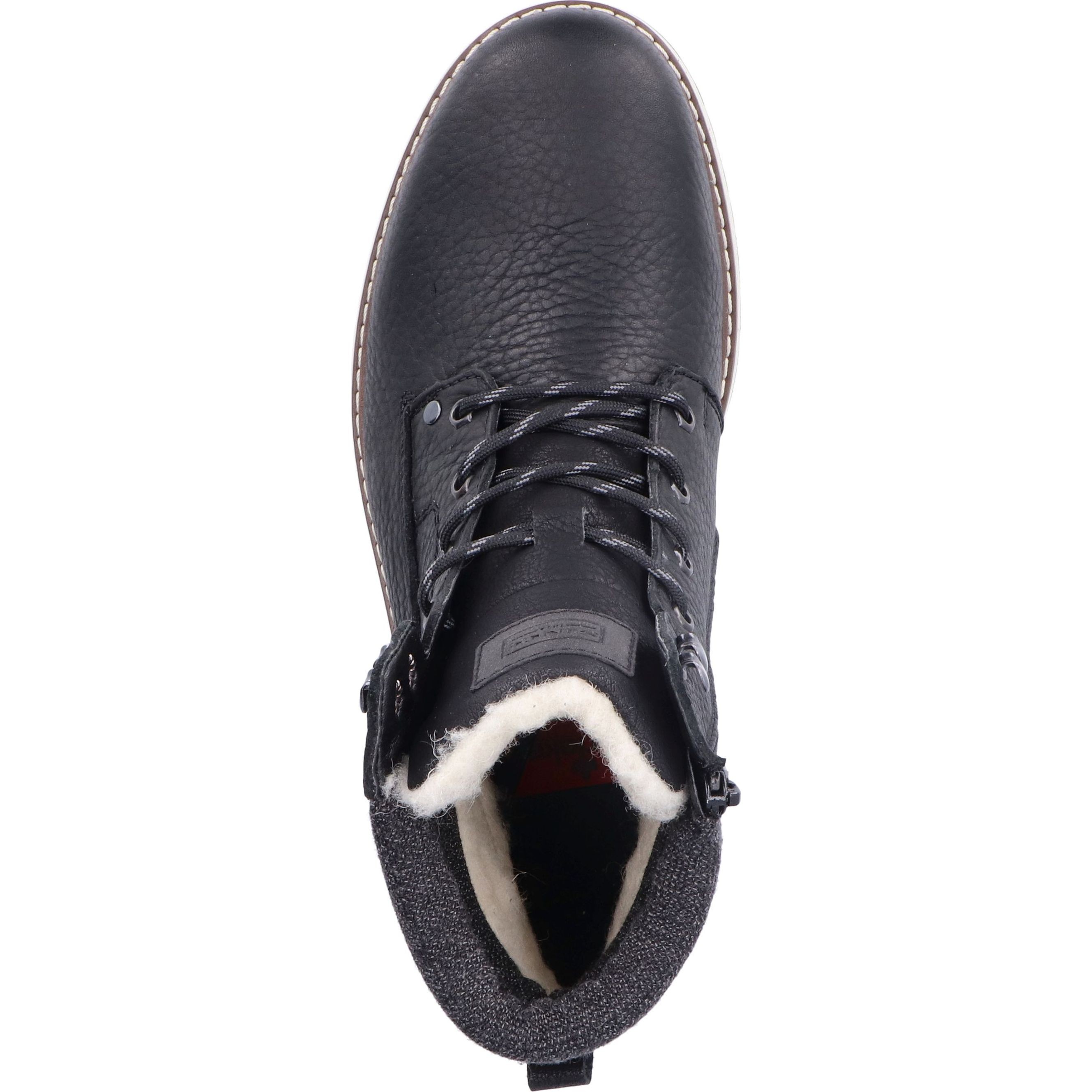 RIEKER Aulinukai vyrams, Juoda, BOOTIES 5