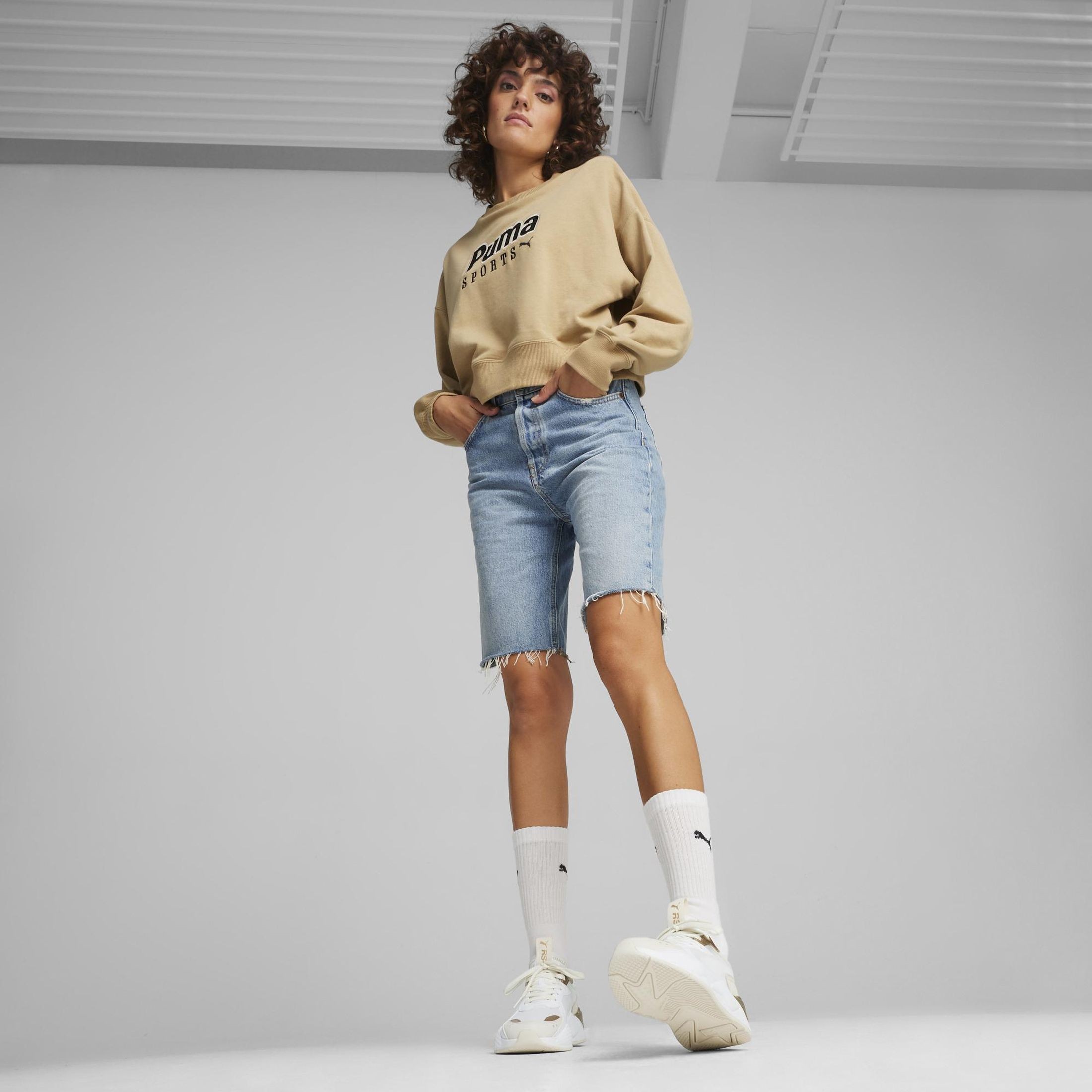 PUMA Laisvalaikio bateliai moterims, Balta, Rs-x leisure 8