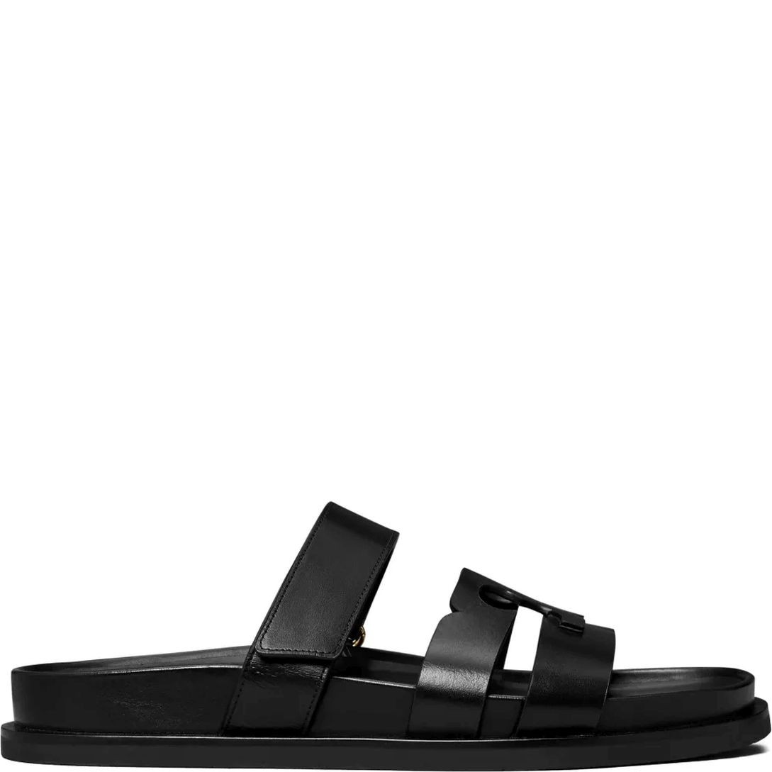 TORY BURCH Šlepetės moterims, Juoda, Ines sport slippers 1