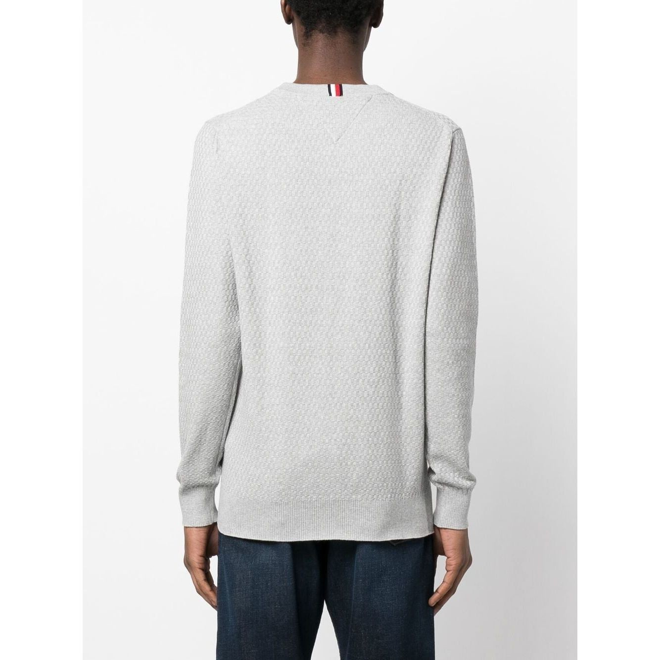 TOMMY HILFIGER Megztinis vyrams, Pilka, Crew neck sweater 3