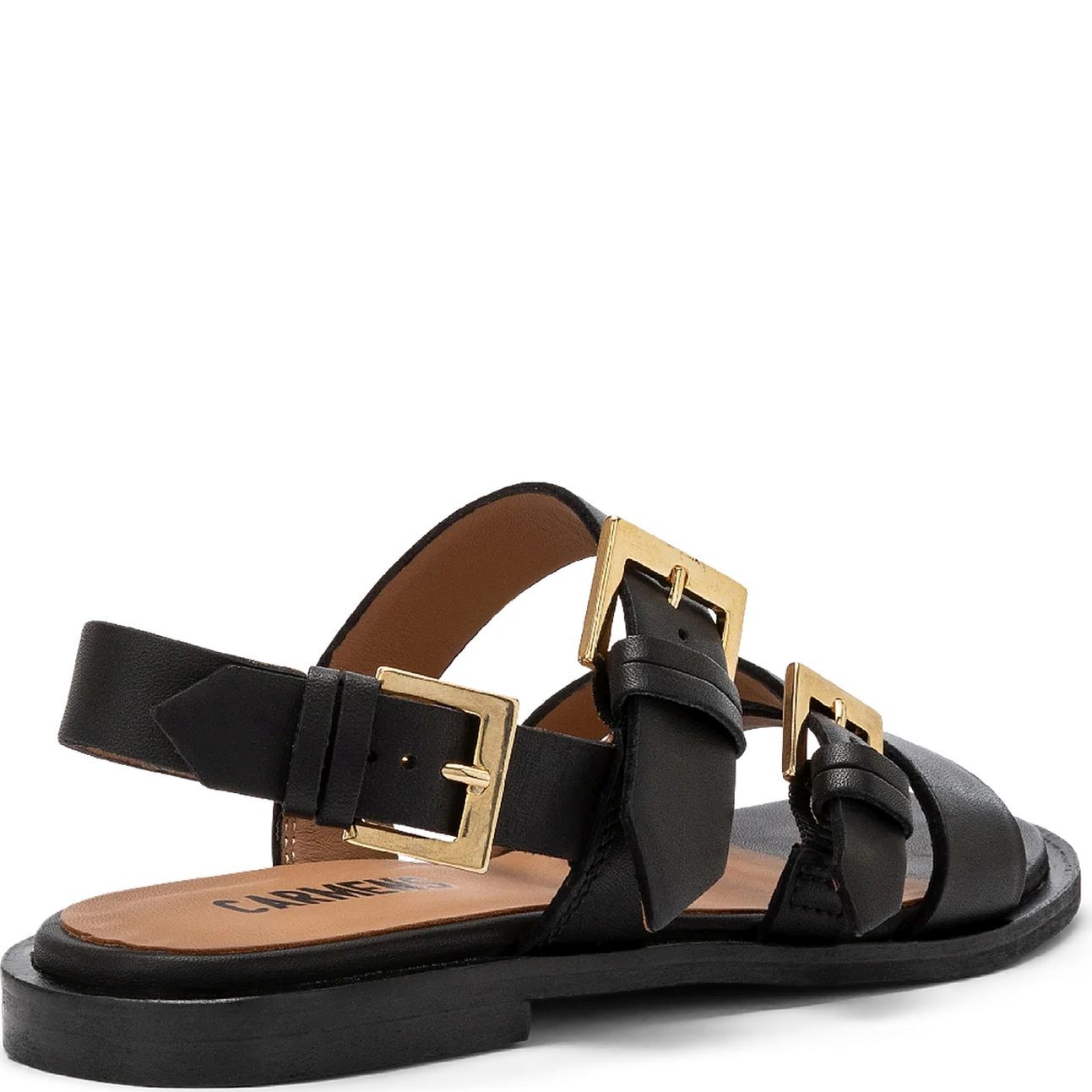 CARMENS Basutės moterims, Juoda, Etoile sandals 3