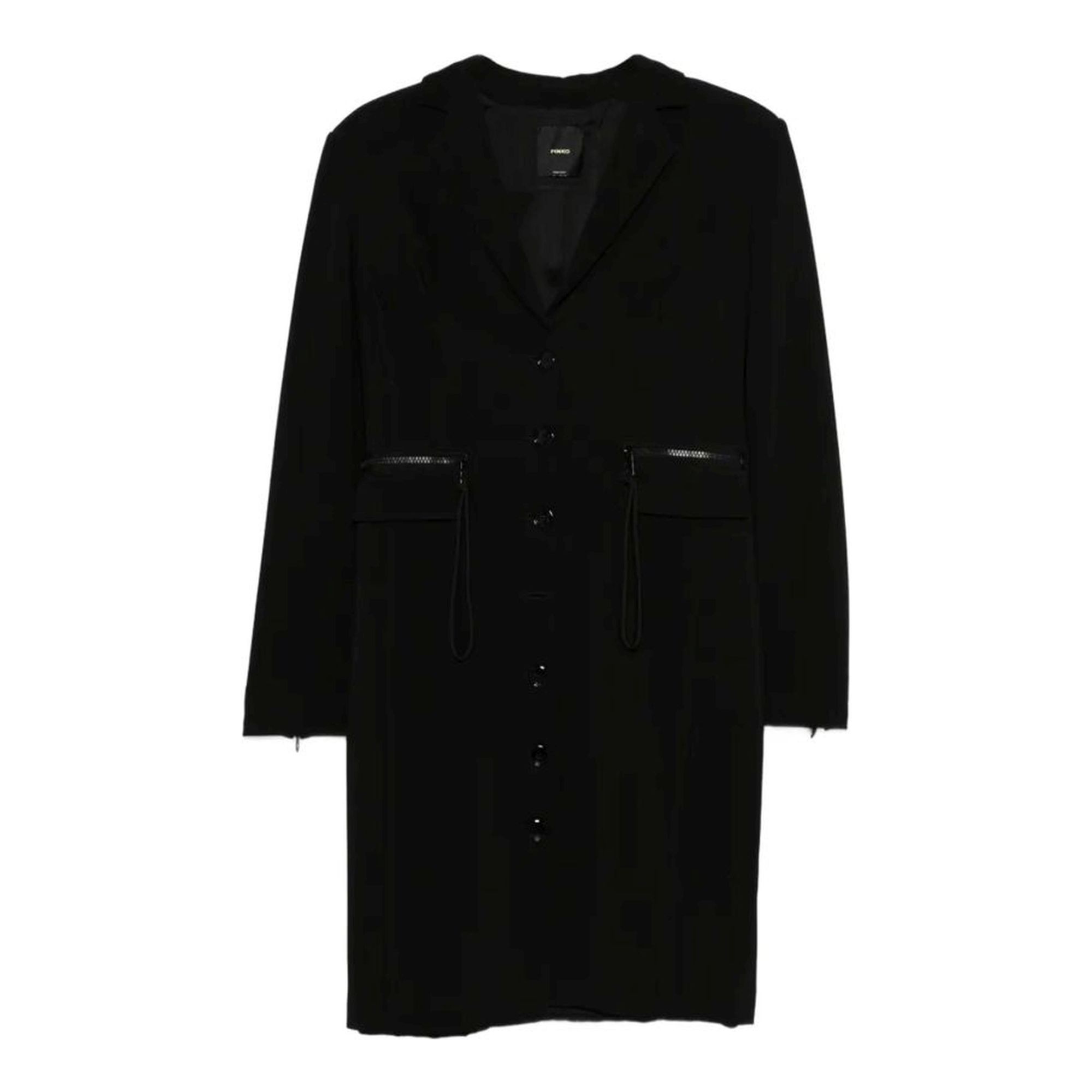 PINKO Mini suknelė moterims, Juoda, Honorata dress