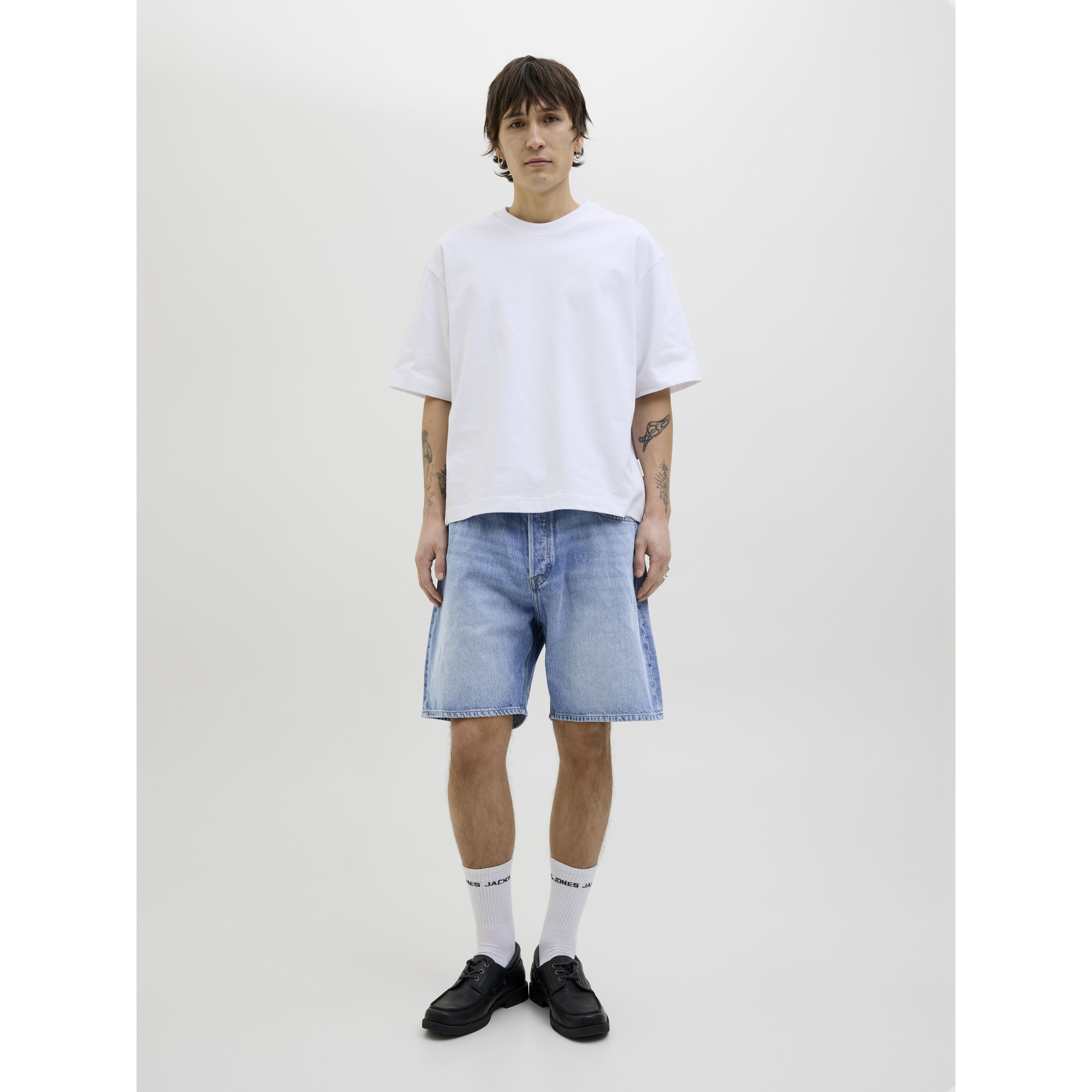 JACK & JONES Šortai vyrams, Mėlyna, Tony shorts 5