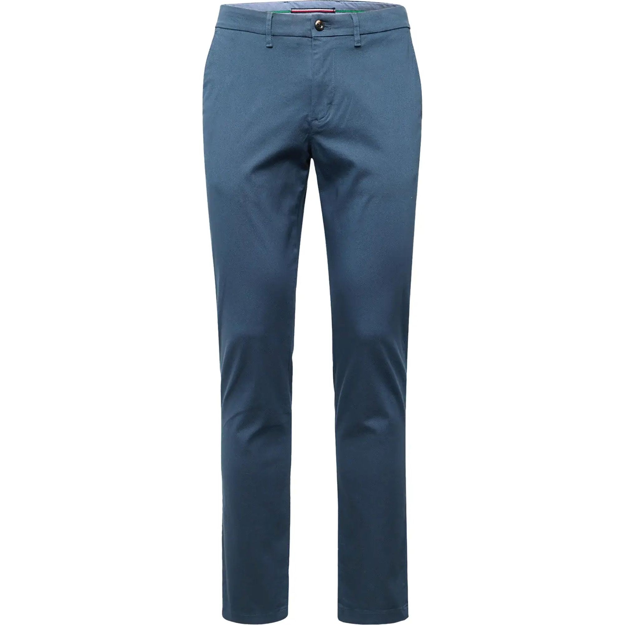TOMMY HILFIGER Kelnės vyrams, Mėlyna, Chino denton printed structure 1