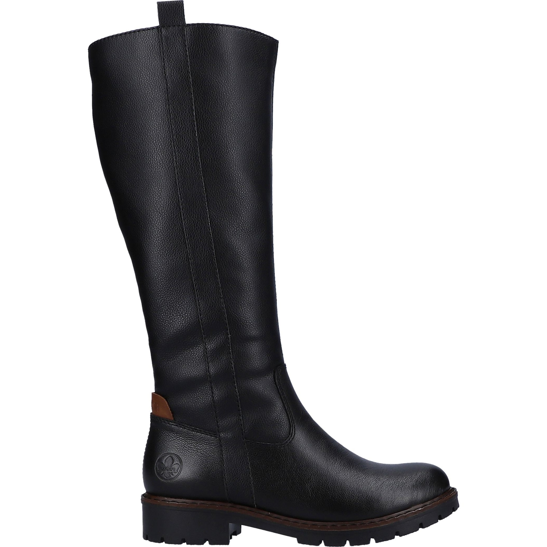 RIEKER Auliniai moterims, Juoda, Ladies' boots 4