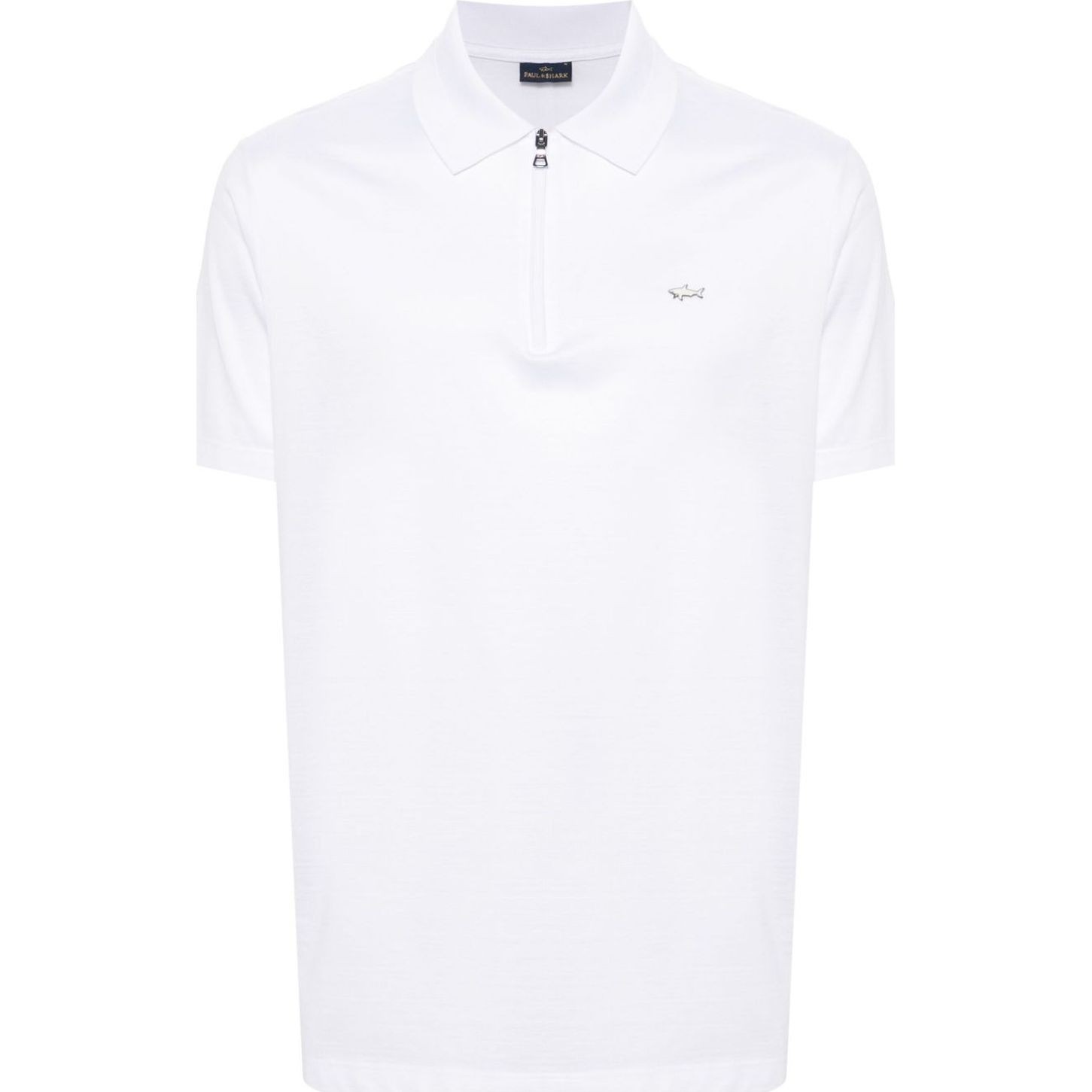 PAUL&SHARK Polo marškiniai trumpos rank. vyrams, Balta, men's knitted poloshirt