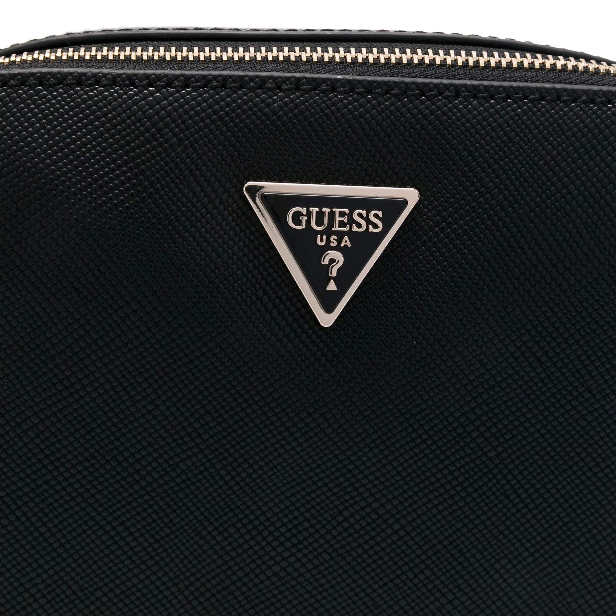 GUESS Rankinė per petį moterims, Juoda, NOELLE 3