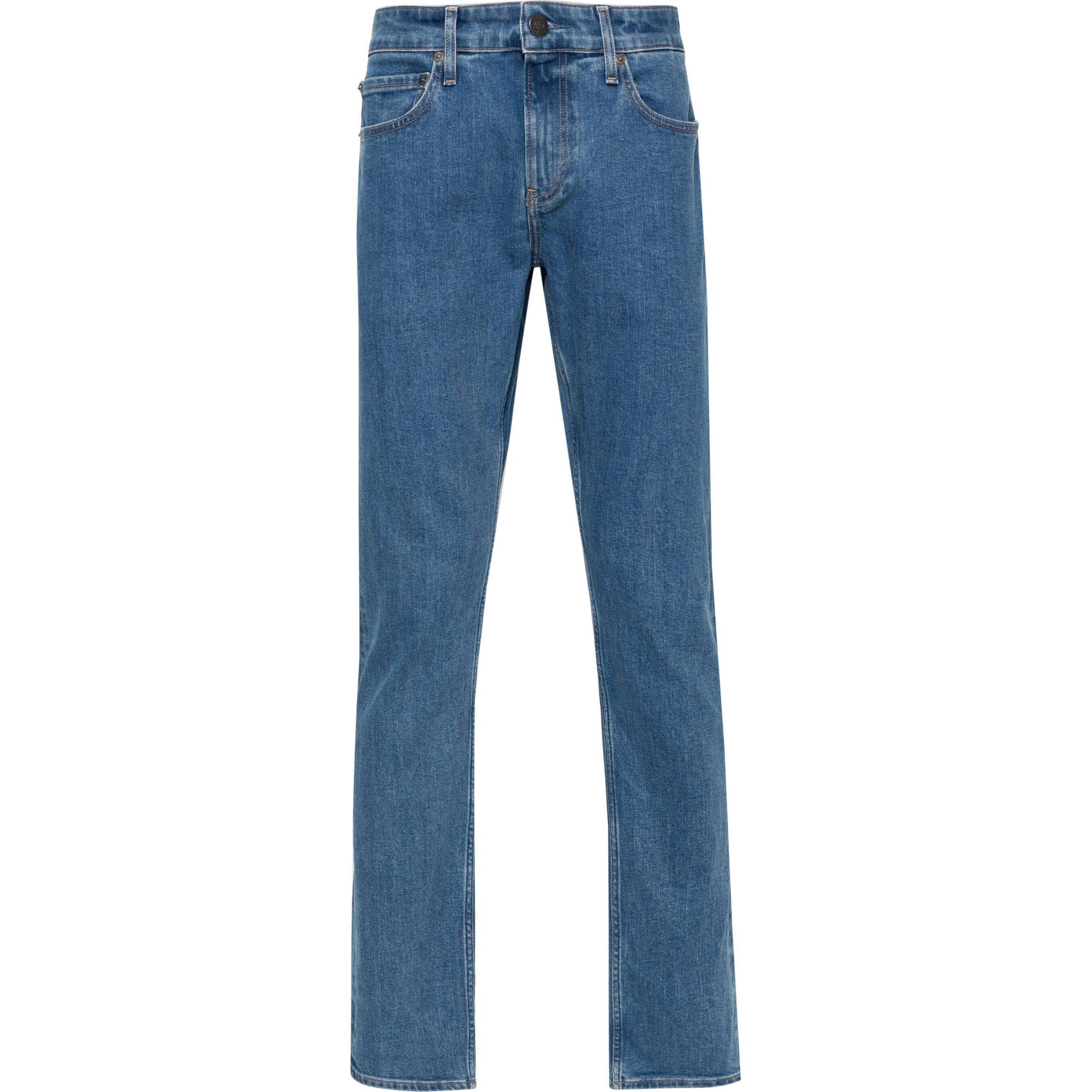 CALVIN KLEIN Slim džinsai vyrams, Mėlyna, Slim 1