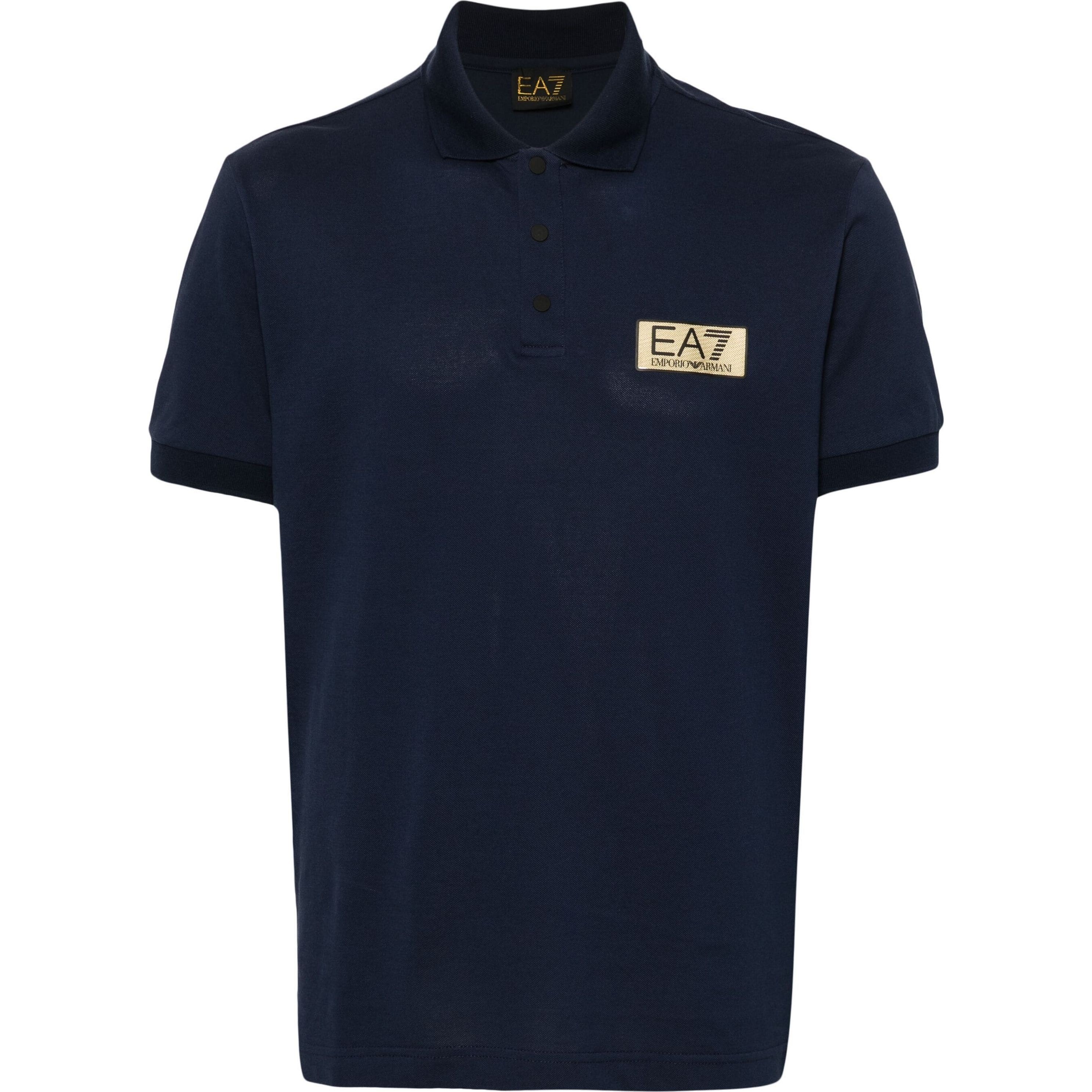 EA7 Polo marškiniai trumpos rank. vyrams, Mėlyna, Polo shirt