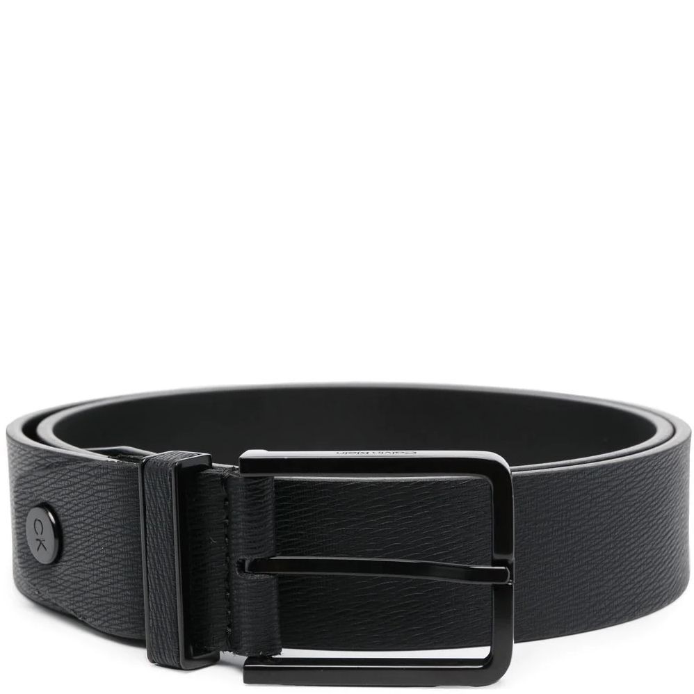 CALVIN KLEIN Diržas vyrams, Juoda, ADJ DEPTH EPI 35MM 1