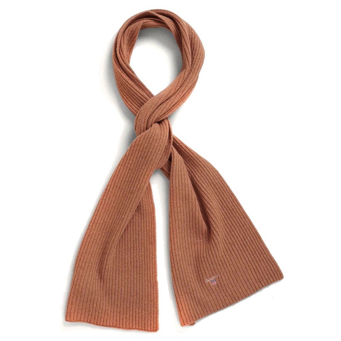 GANT Šalikas vyrams, Ruda, UNISEX. wo KNIT SCARF