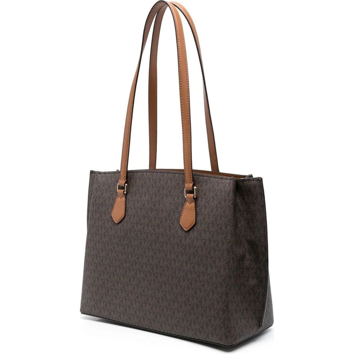 MICHAEL KORS Pirkinių krepšys moterims, Ruda, Large top-zip tote 2