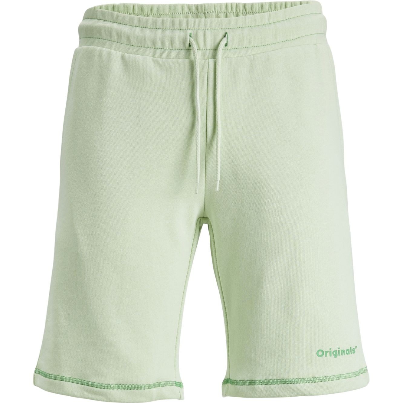 JACK & JONES Šortai vyrams, Žalia, JPSTFADED SWEAT 1