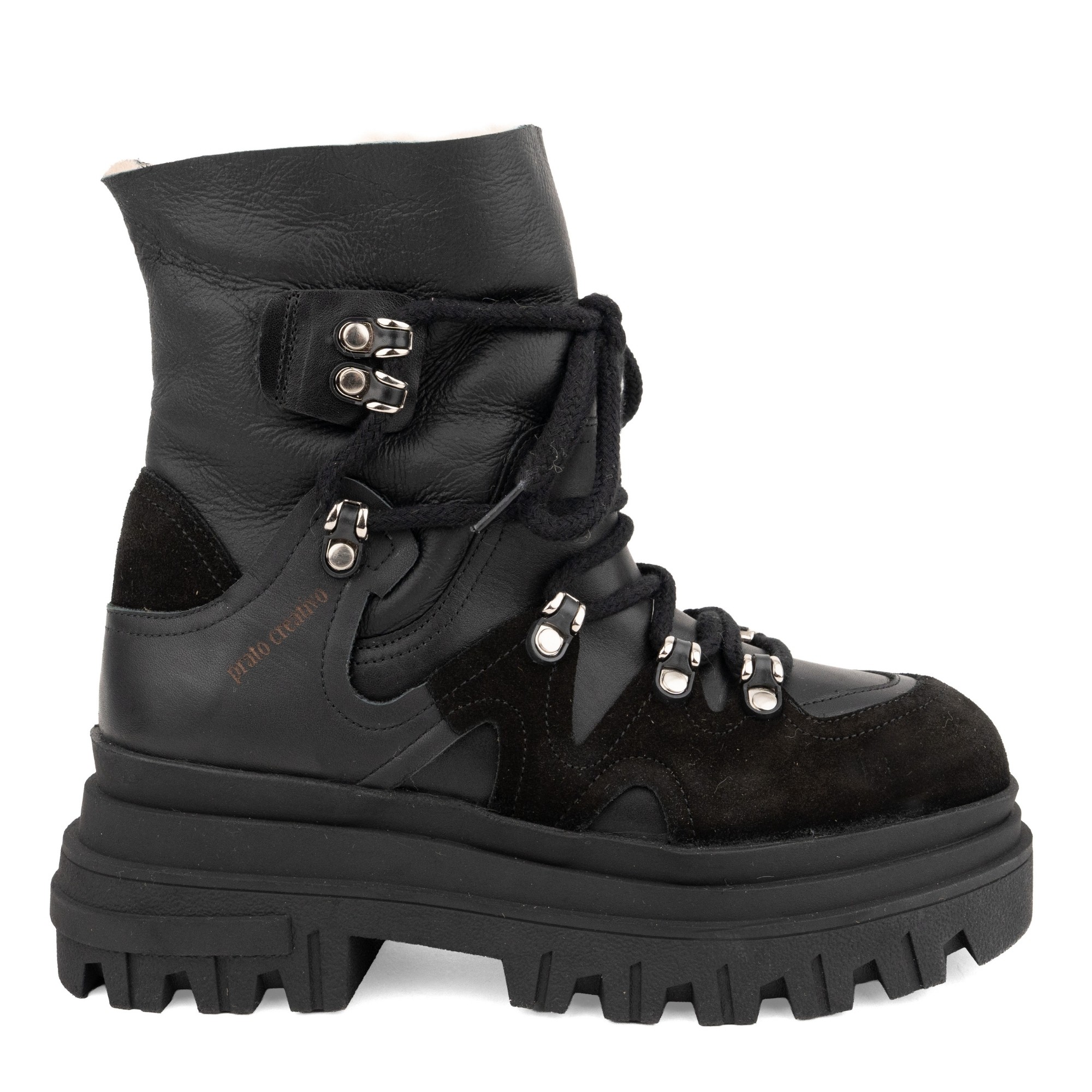 PRATO CREATIVO Aulinukai moterims, Juoda, Booties 2