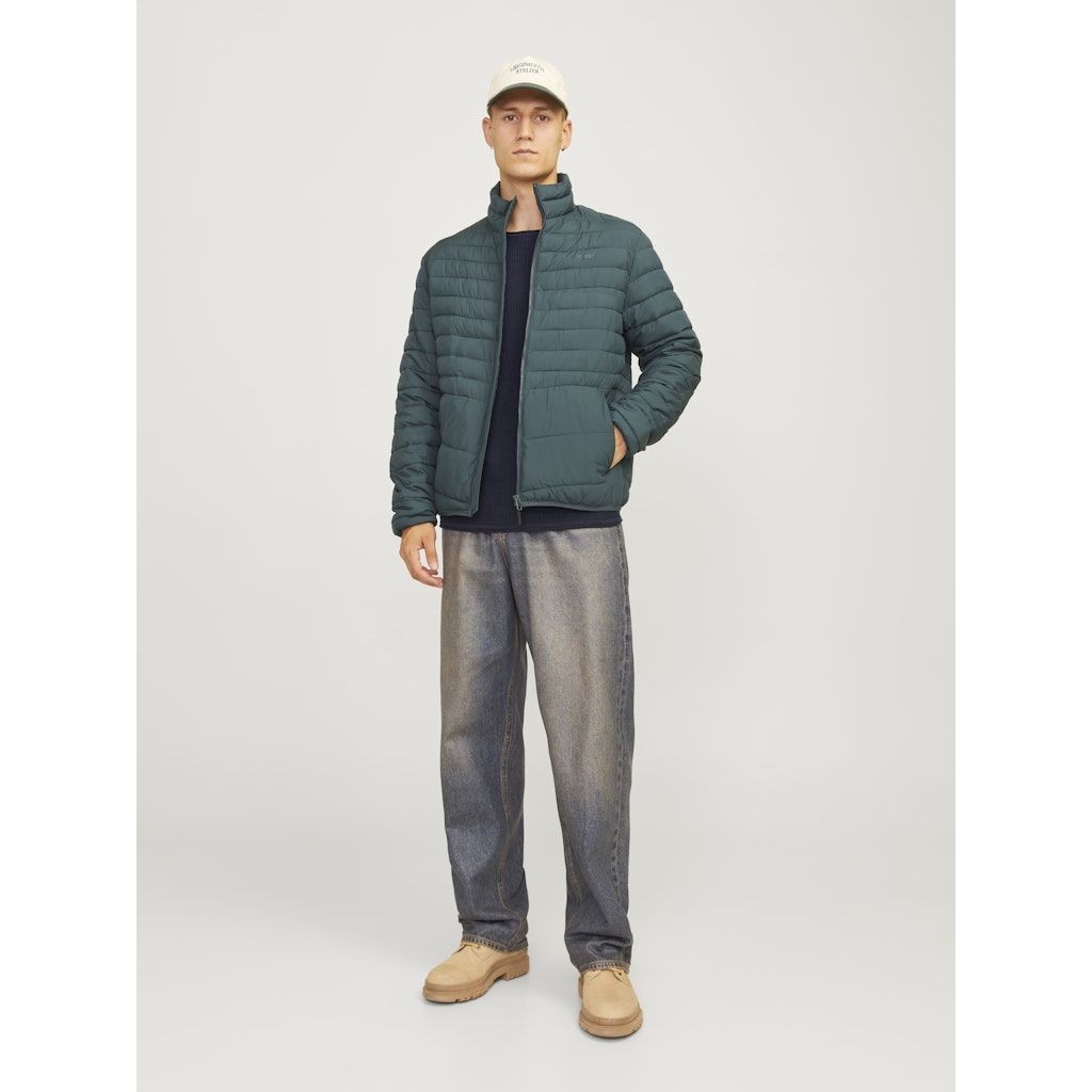 JACK & JONES Megztinis vyrams, Mėlyna, Cooper knit crew neck 4