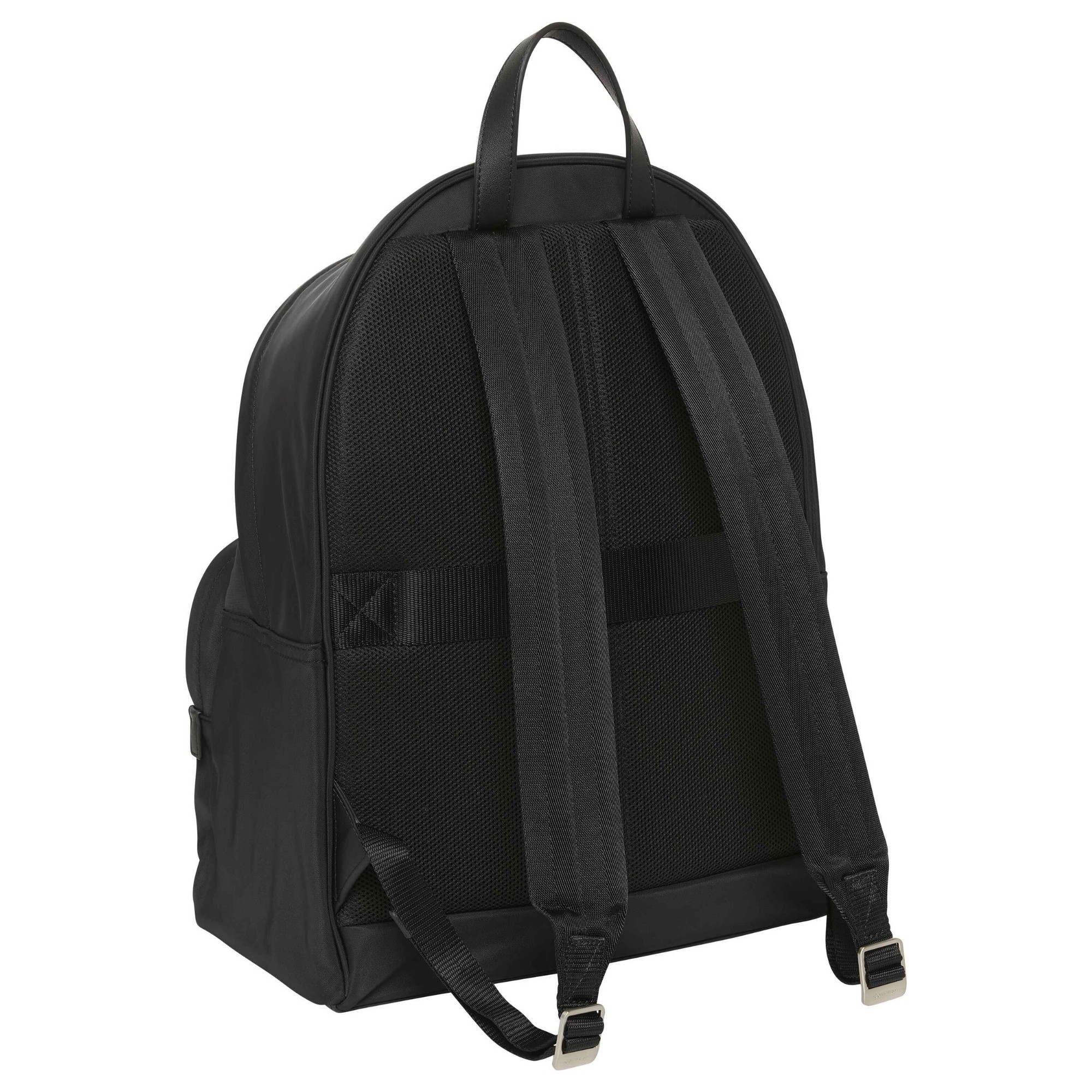 CALVIN KLEIN Kuprinė vyrams, Juoda, sleek round backpack 2