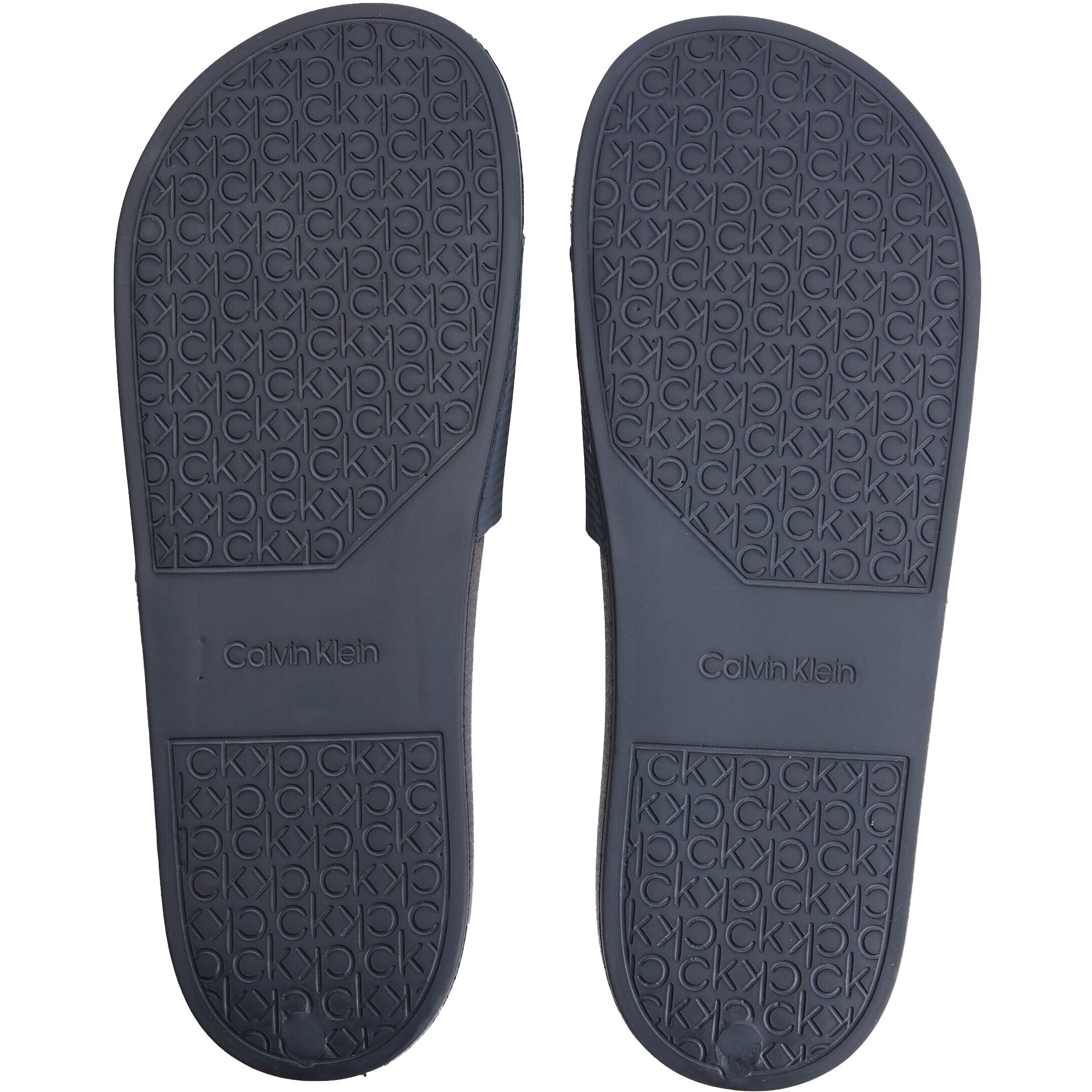 CALVIN KLEIN Šlepetės vyrams, Mėlyna, POOL SLIDE RUBBER 5