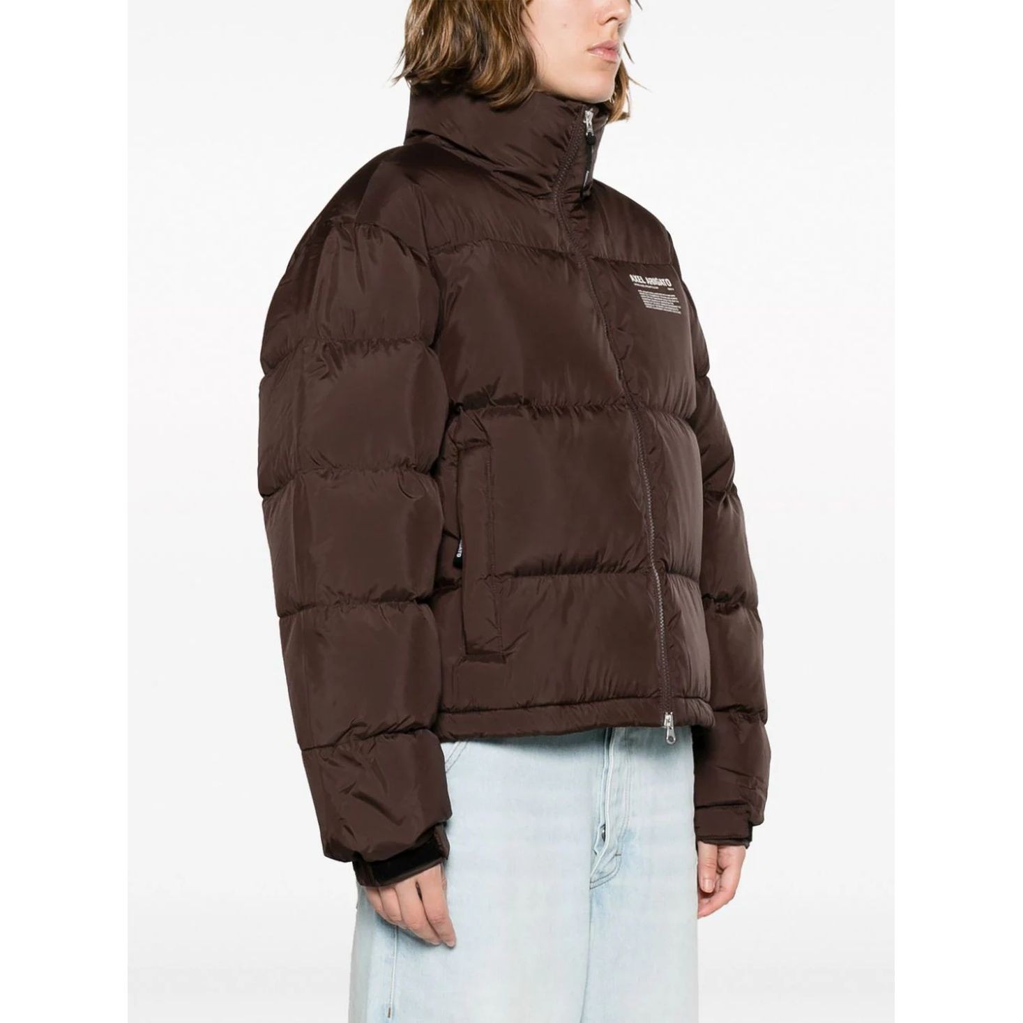 AXEL ARIGATO Pūkinė striukė moterims, Ruda, Observer puffer jacket 3