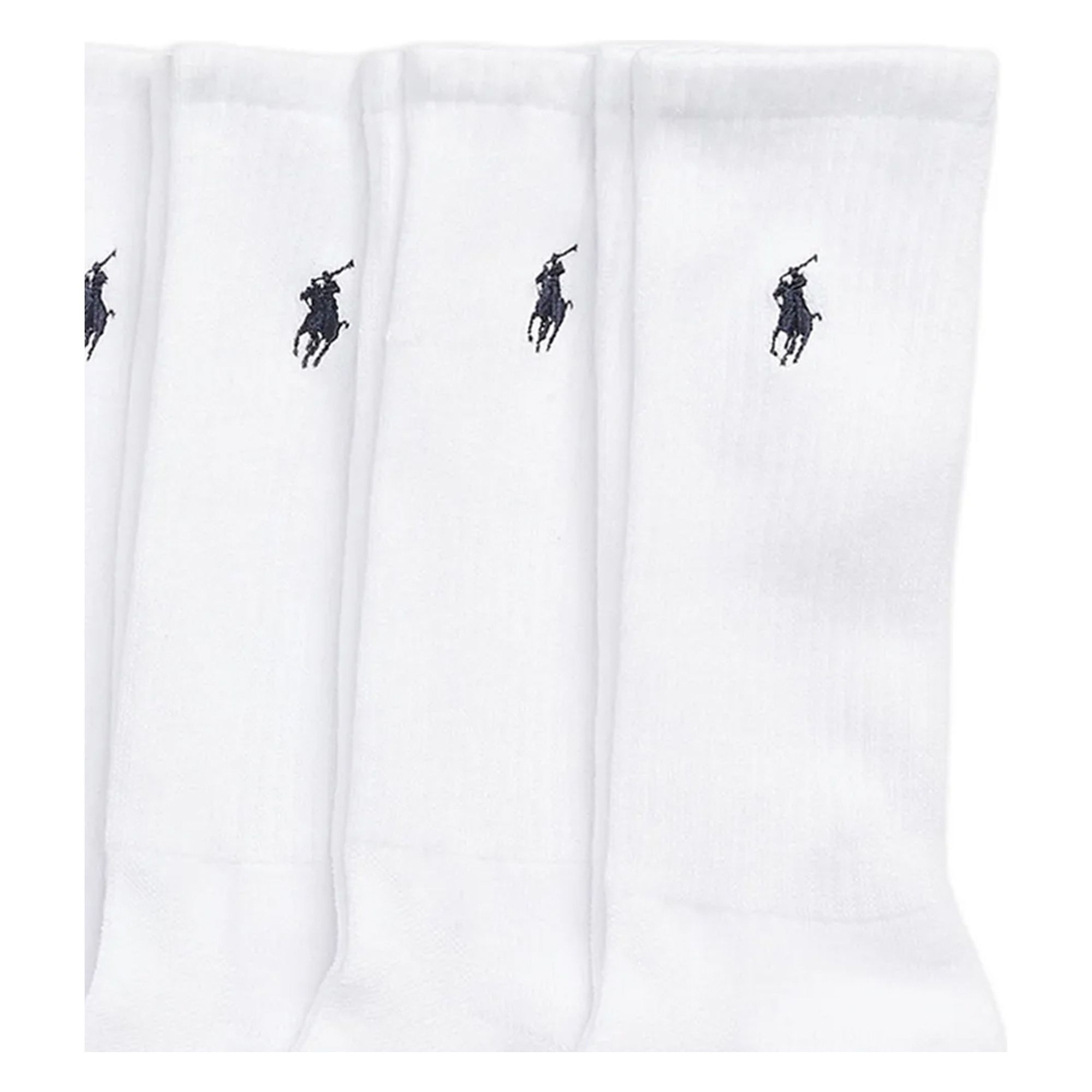 POLO RALPH LAUREN UW Kojinės vyrams, Balta, Cas crew 6pk-crew sock-6 pack 2