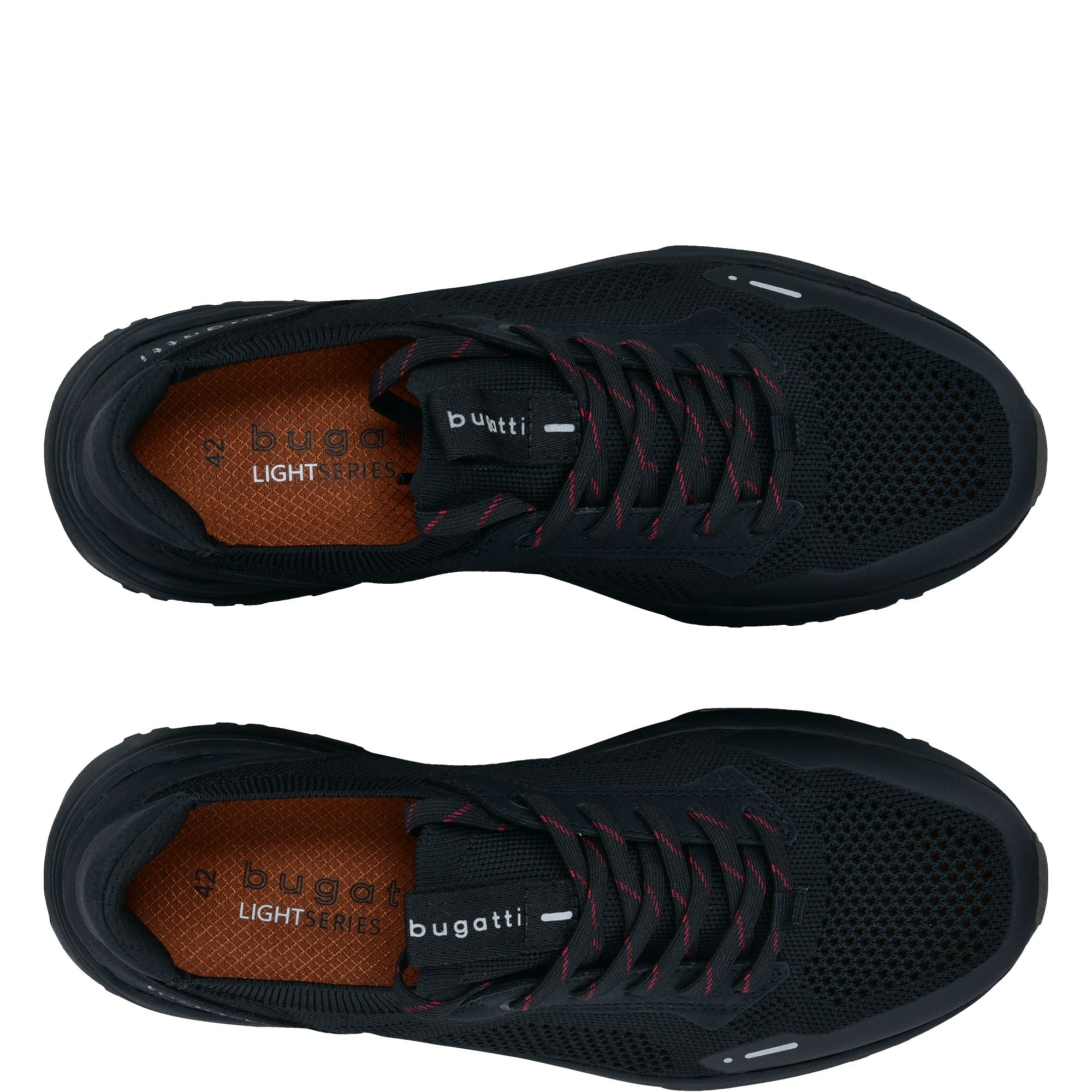 BUGATTI Laisvalaikio bateliai vyrams, Juoda, Leisure 6