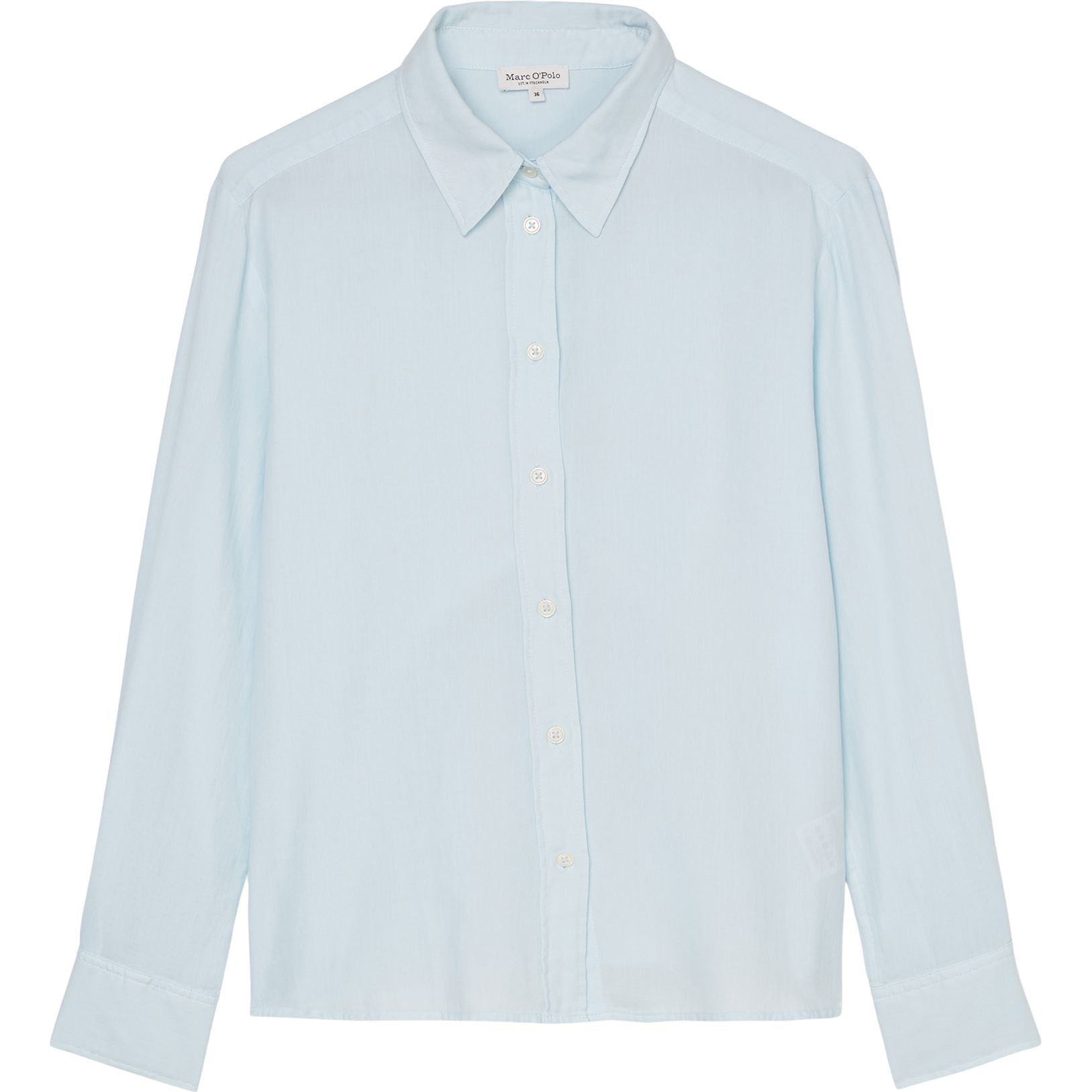 MARC O'POLO Marškiniai ilgomis rankovėmis moterims, Mėlyna 1