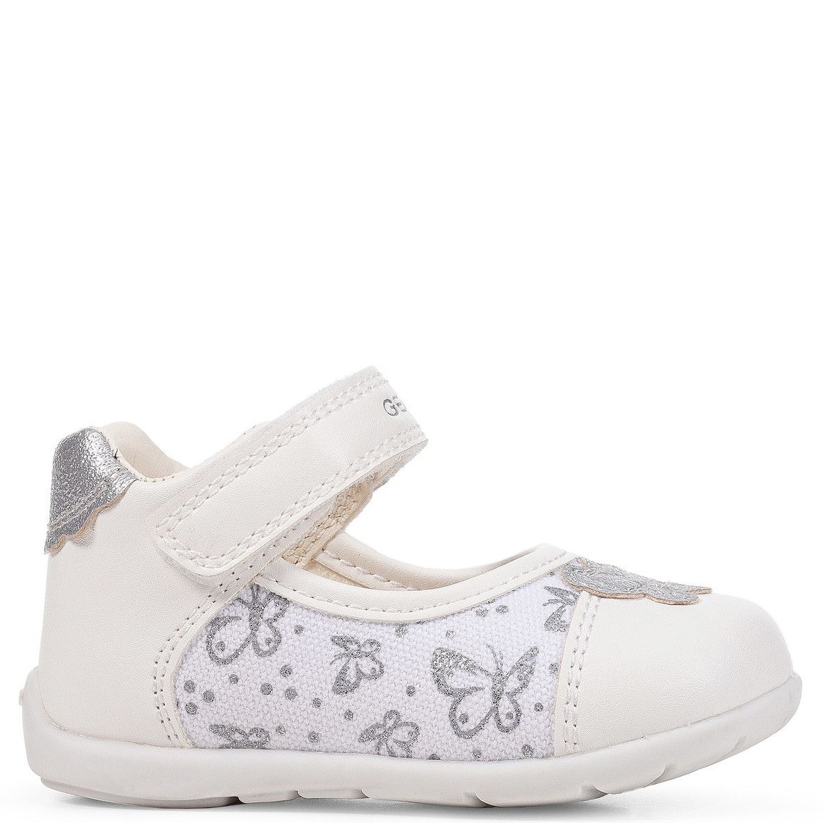 GEOX Balerinos mergaitėms, Balta, ELTHAN SHOES 2