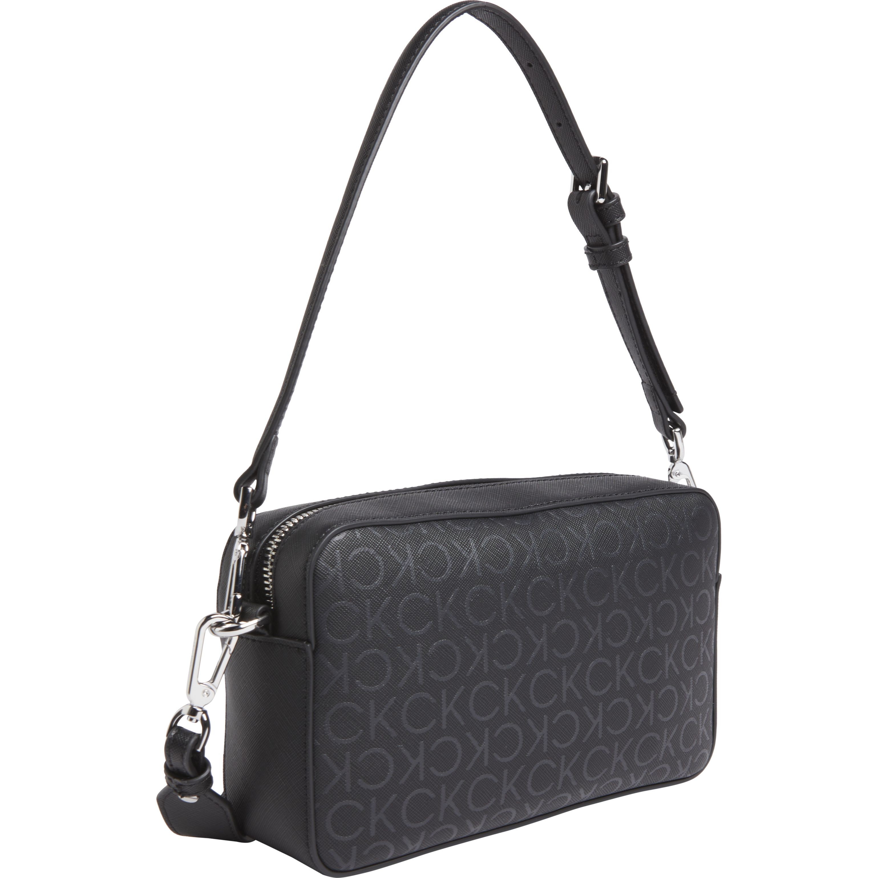 CALVIN KLEIN Rankinė per petį moterims, Juoda, Must conv camera bag 2