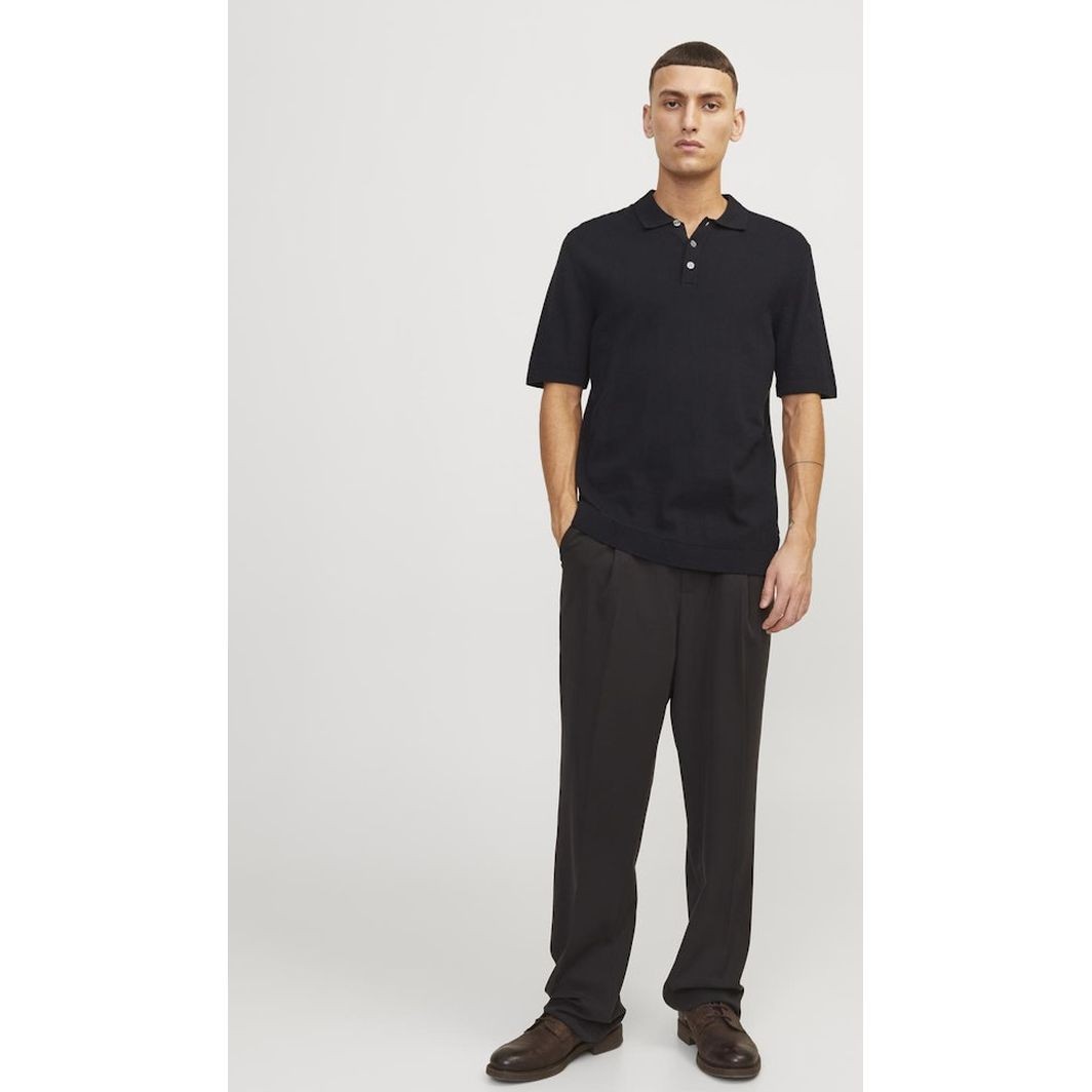 JACK & JONES Megztinis vyrams, Juoda, Jjeemil pullover 4