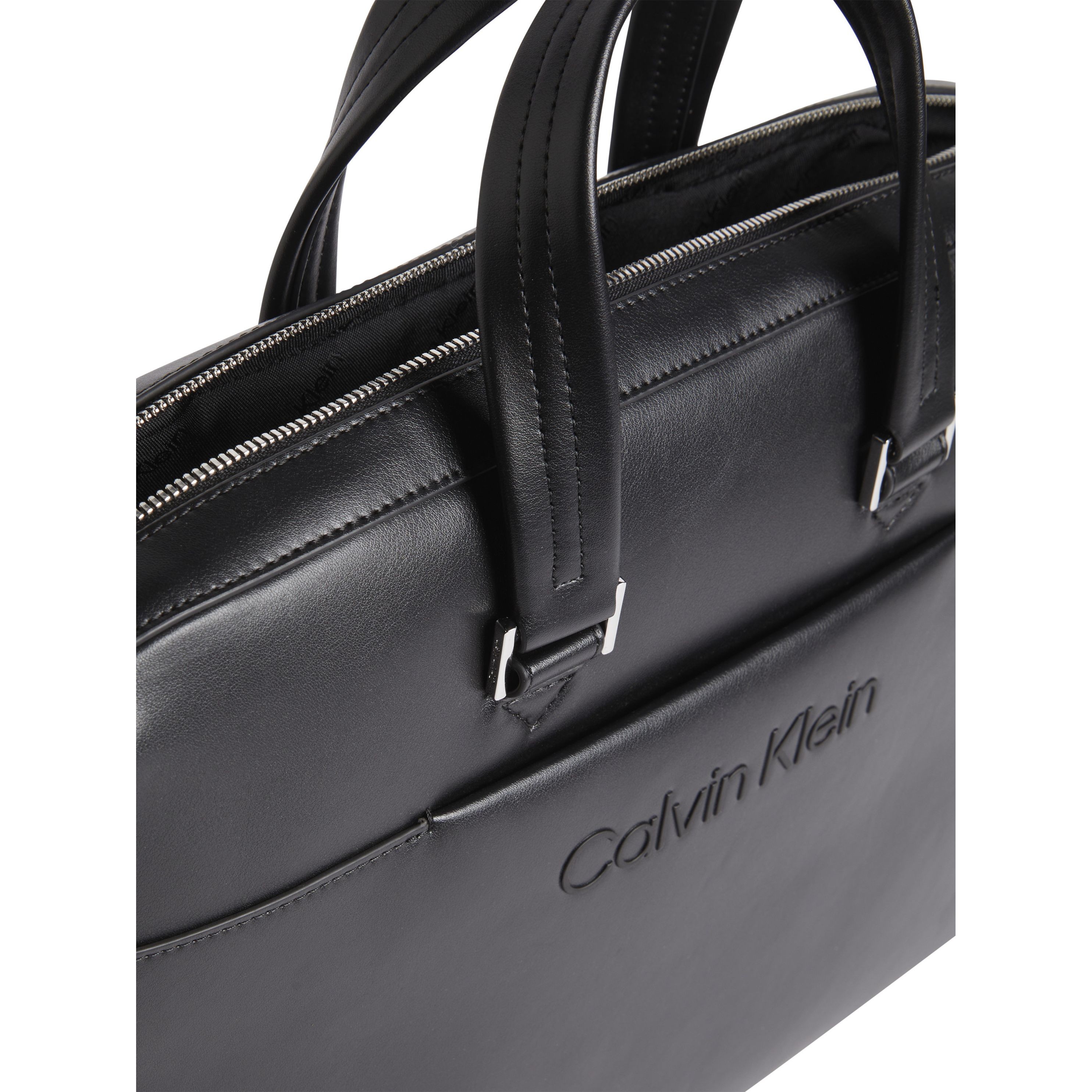 CALVIN KLEIN Dėklas kompiuteriui vyrams, Juoda, Set laptop bag 3