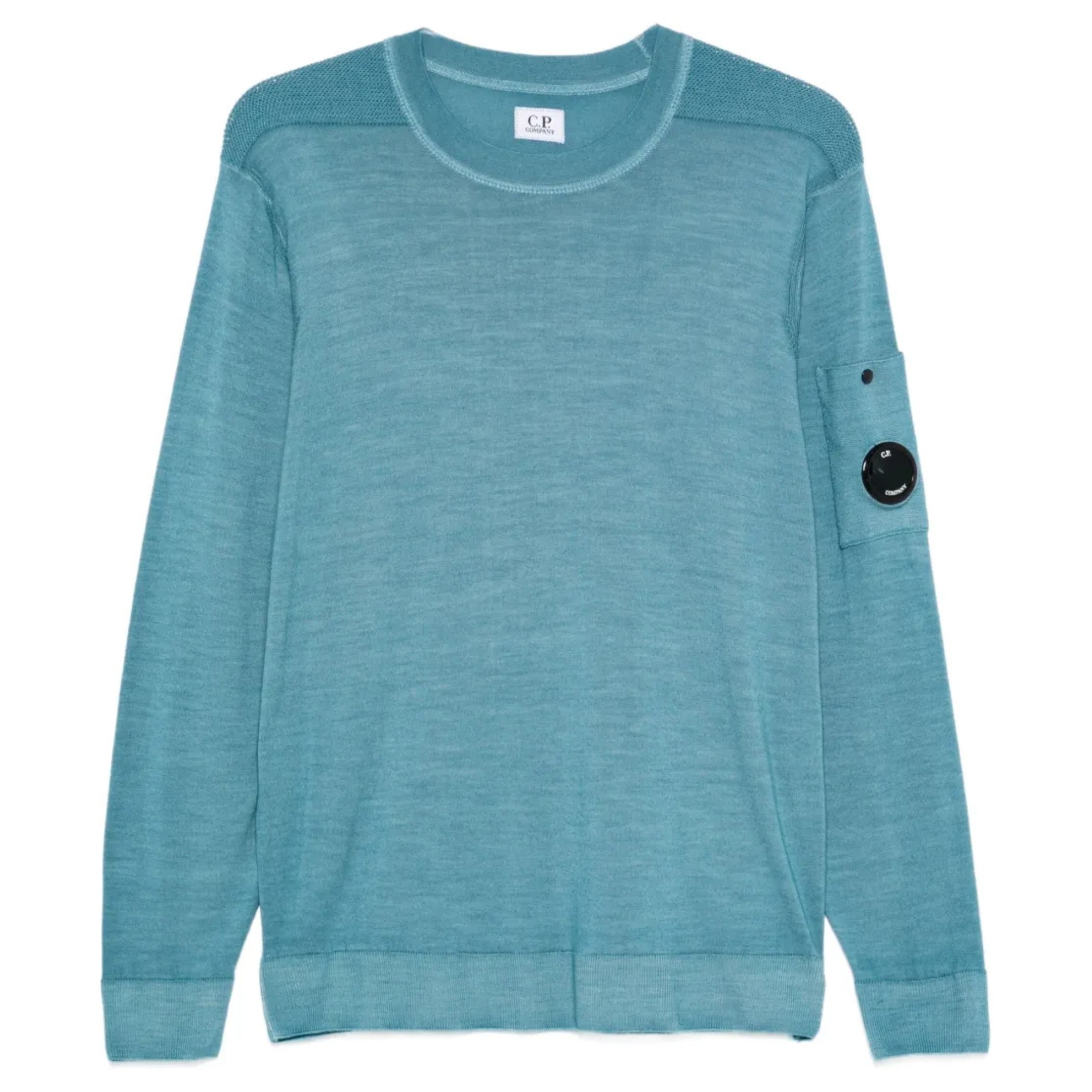 C.P. COMPANY Megztinis vyrams, Mėlyna, Crew neck 1