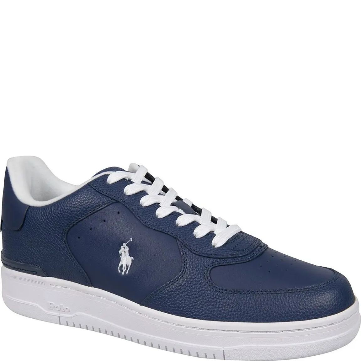 POLO RALPH LAUREN Laisvalaikio bateliai vyrams, Mėlyna, Low top lace sneakers 1