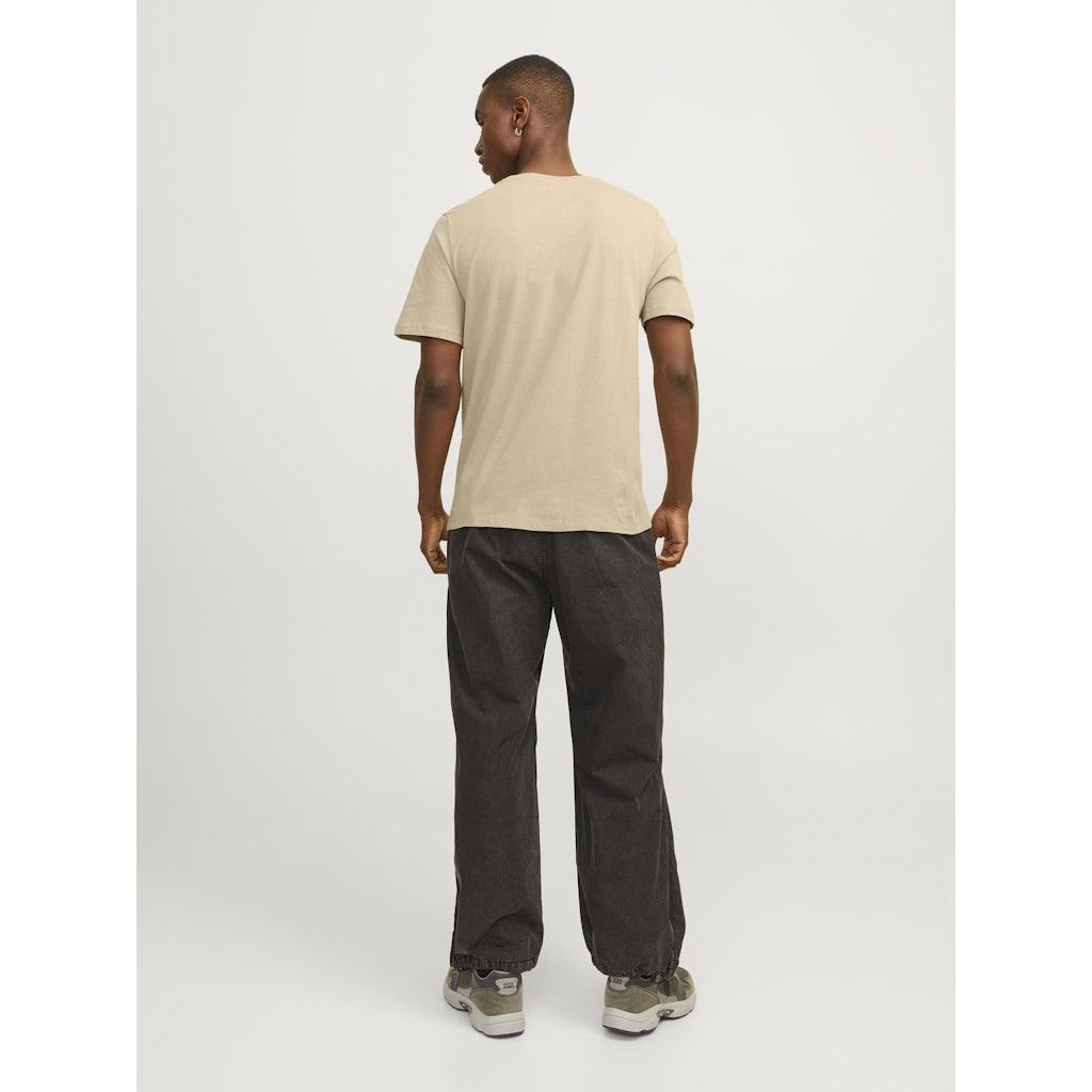 JACK & JONES Marškinėliai vyrams, Ruda, JCOSTAR TEE SS CREW 3